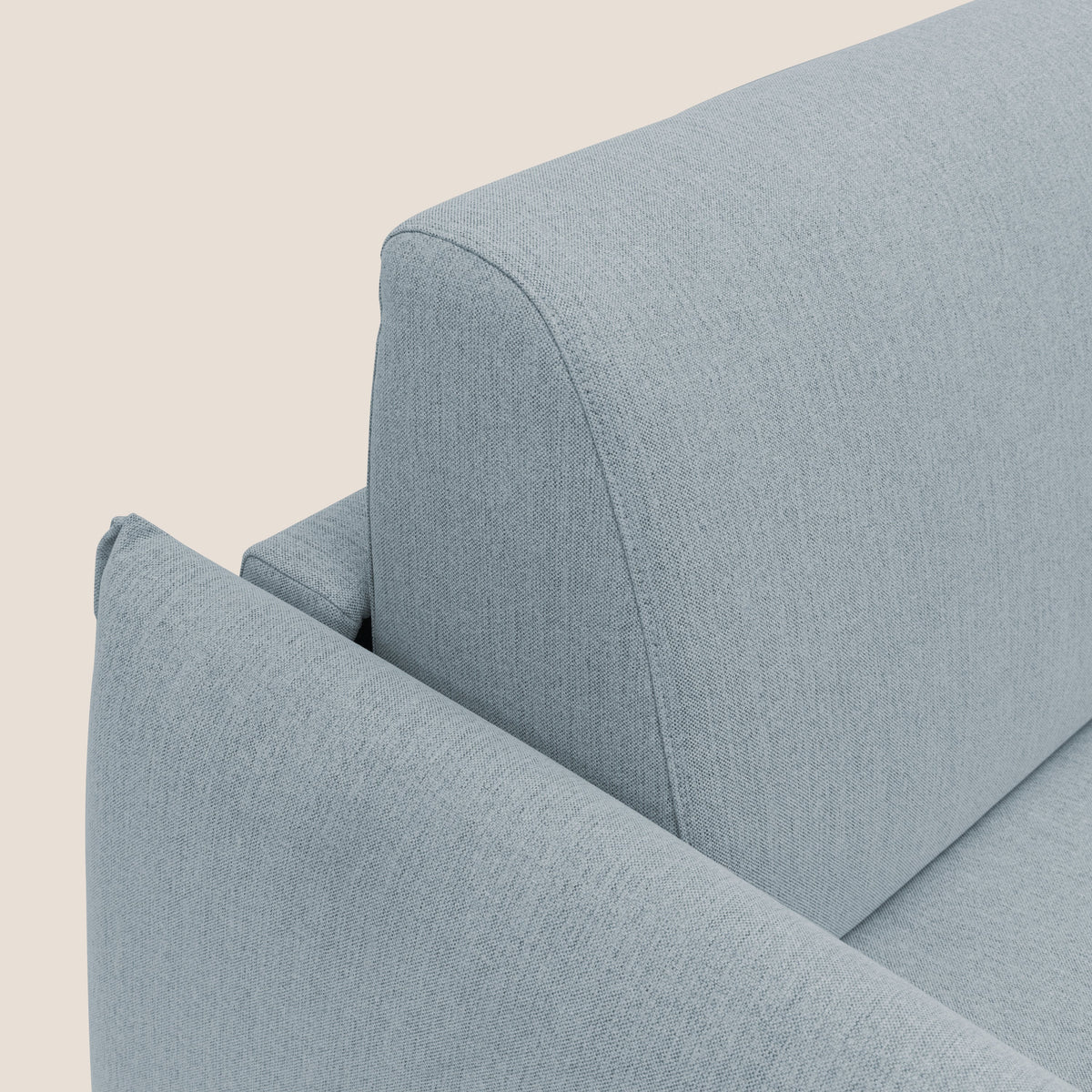 Scarlet divano letto in tessuto misto cotone impermeabile T19 carta da zucchero - divitt.sbs