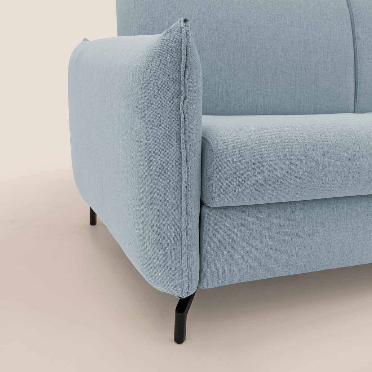 Scarlet divano letto in tessuto misto cotone impermeabile T19 carta da zucchero - divitt.sbs