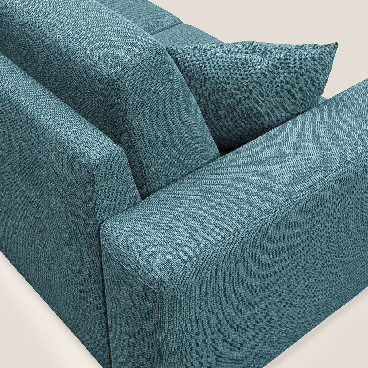 Marte divano in tessuto smacchiabile impermeabile T08 azzurro - divitt.sbs