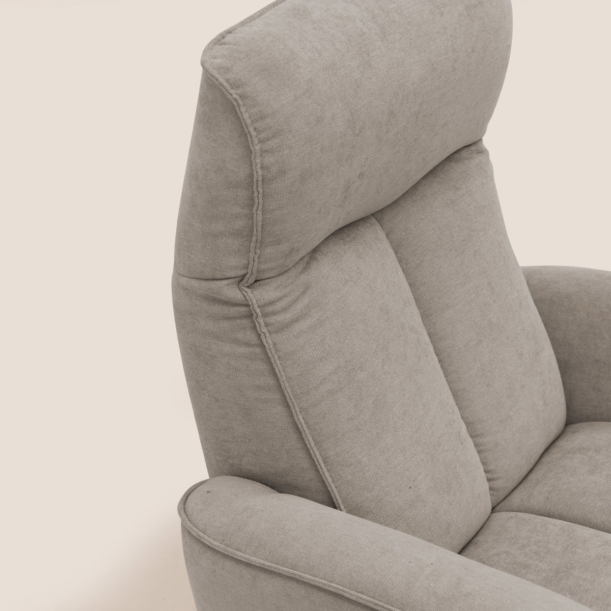 EVA Poltroncina RELAX in morbido tessuto impermeabile T02 beige - divitt.sbs