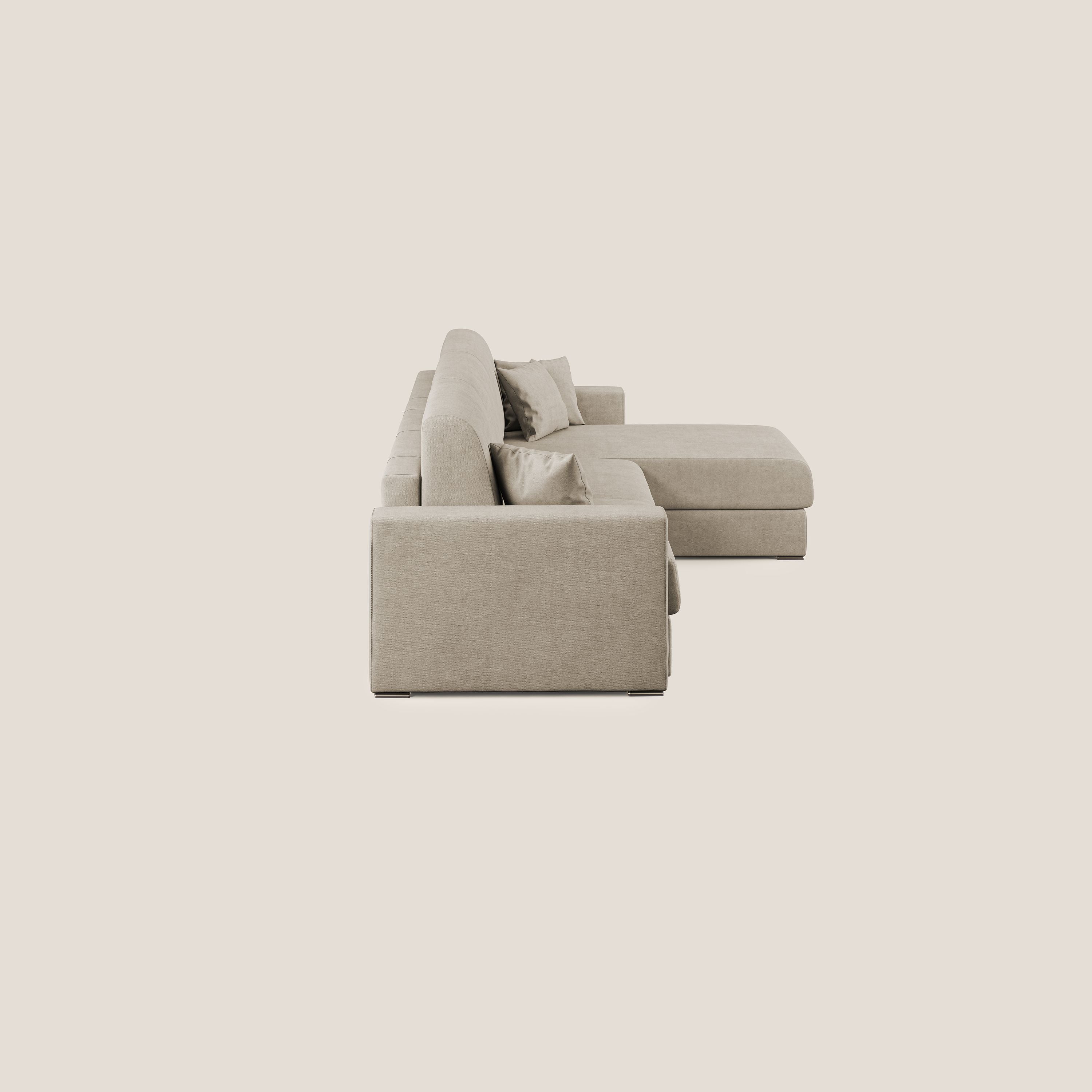 Best Divano letto angolare in tessuto impermeabile T02 beige - divitt.sbs
