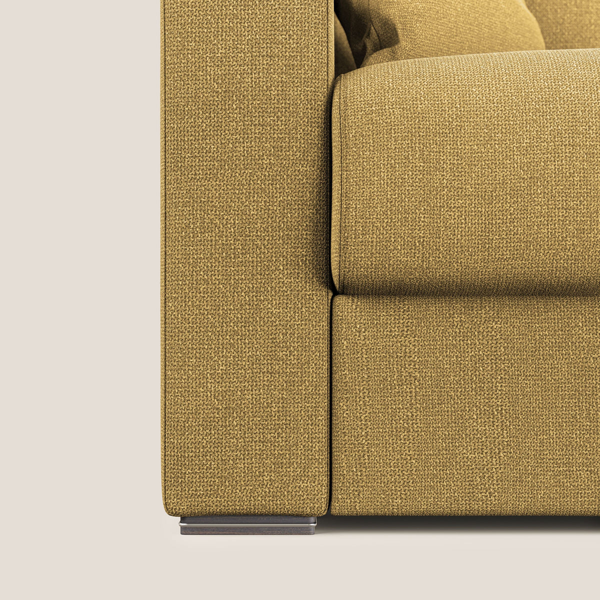 Best Divano letto matrimoniale in tessuto smacchiabile QuickClean T08 giallo - divitt.sbs