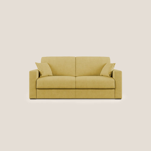 Best Divano letto matrimoniale in tessuto impermeabile T02 giallo - divitt.sbs