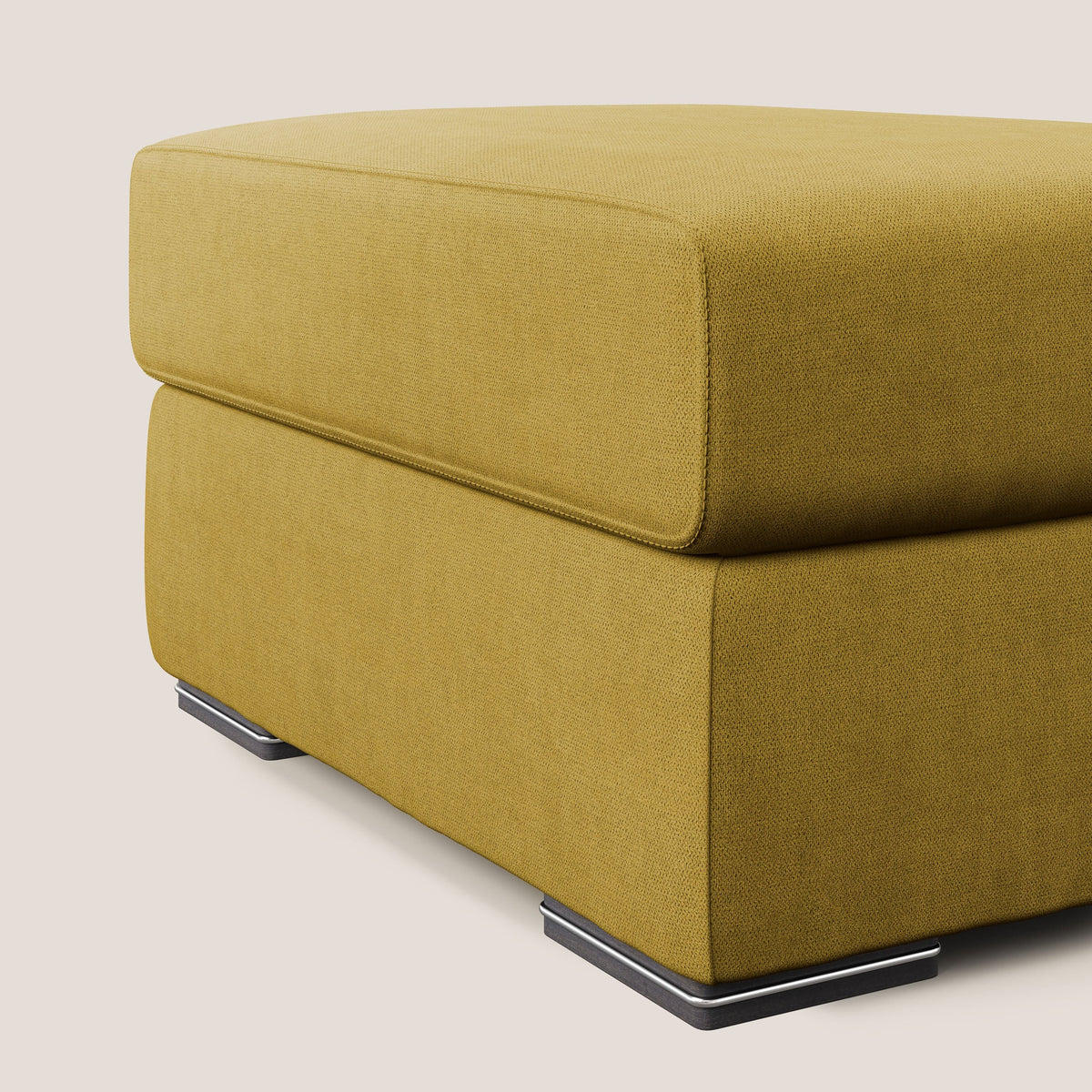 Sun pouf apribile contenitore in tessuto impermeabile T02 giallo - divitt.sbs