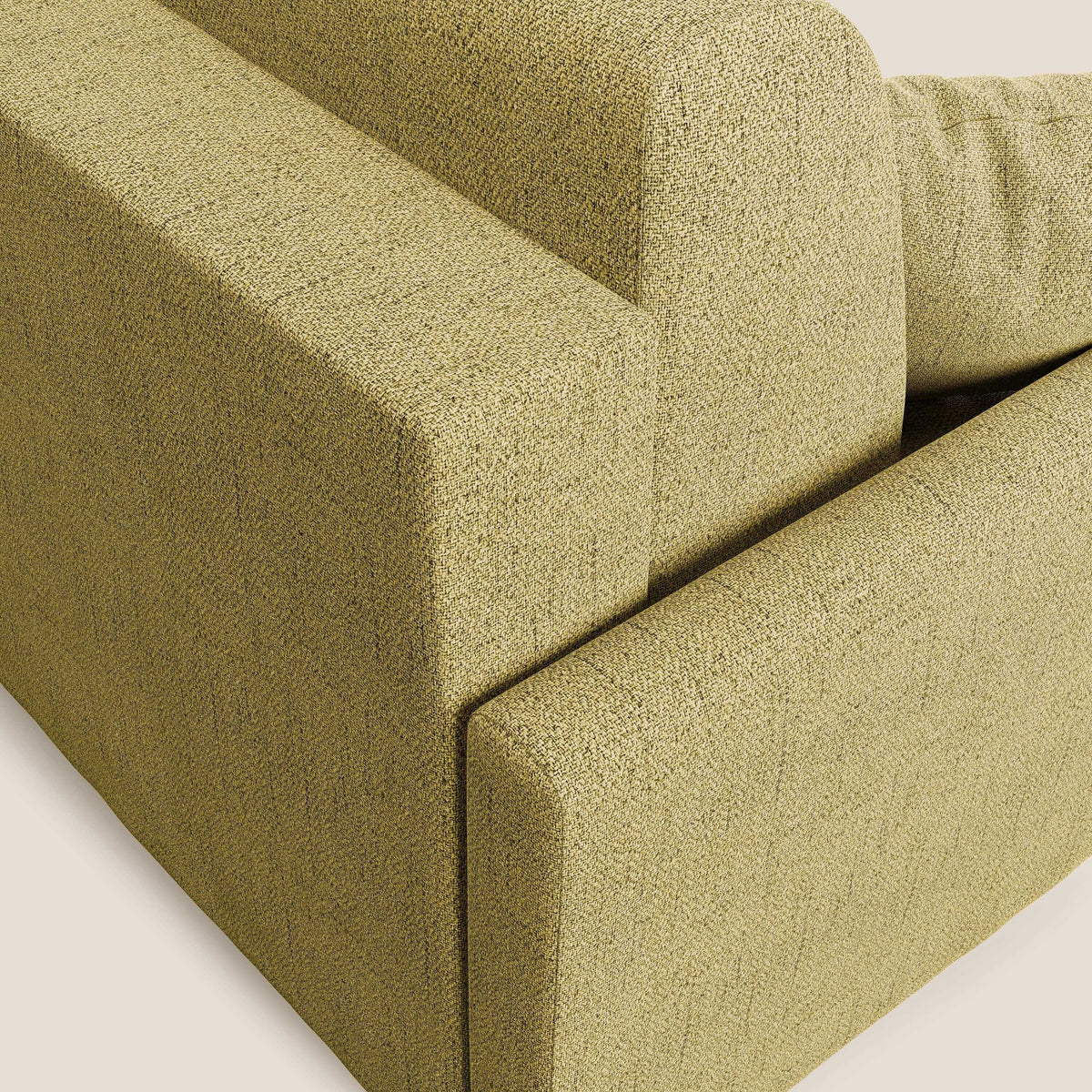 Edgar divano letto matrimoniale in tessuto felis impermeabile T03 giallo - divitt.sbs