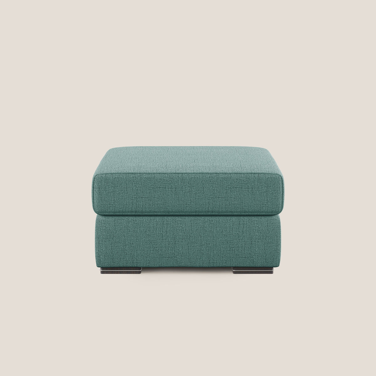 Sun pouf apribile contenitore in tessuto impermeabile fiammato T03 verde acqua - divitt.sbs