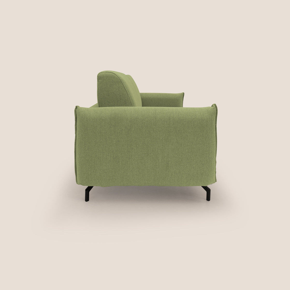 Scarlet divano letto in tessuto misto cotone impermeabile T19 verde - divitt.sbs