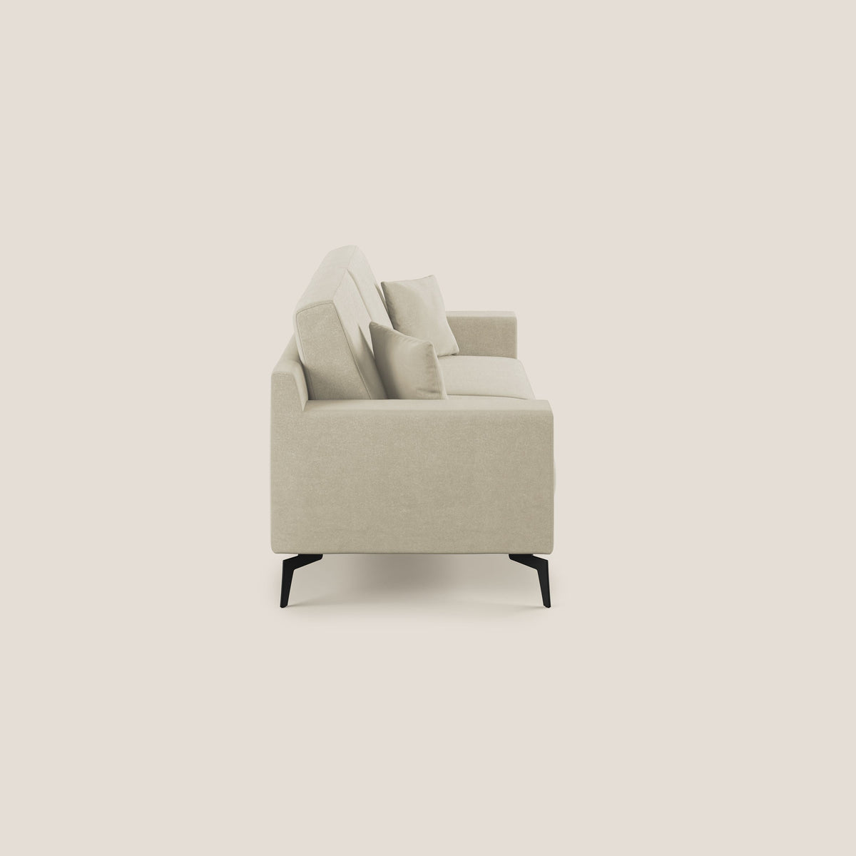 Prestige divano moderno in microfibra smacchiabile T11 panna - divitt.sbs