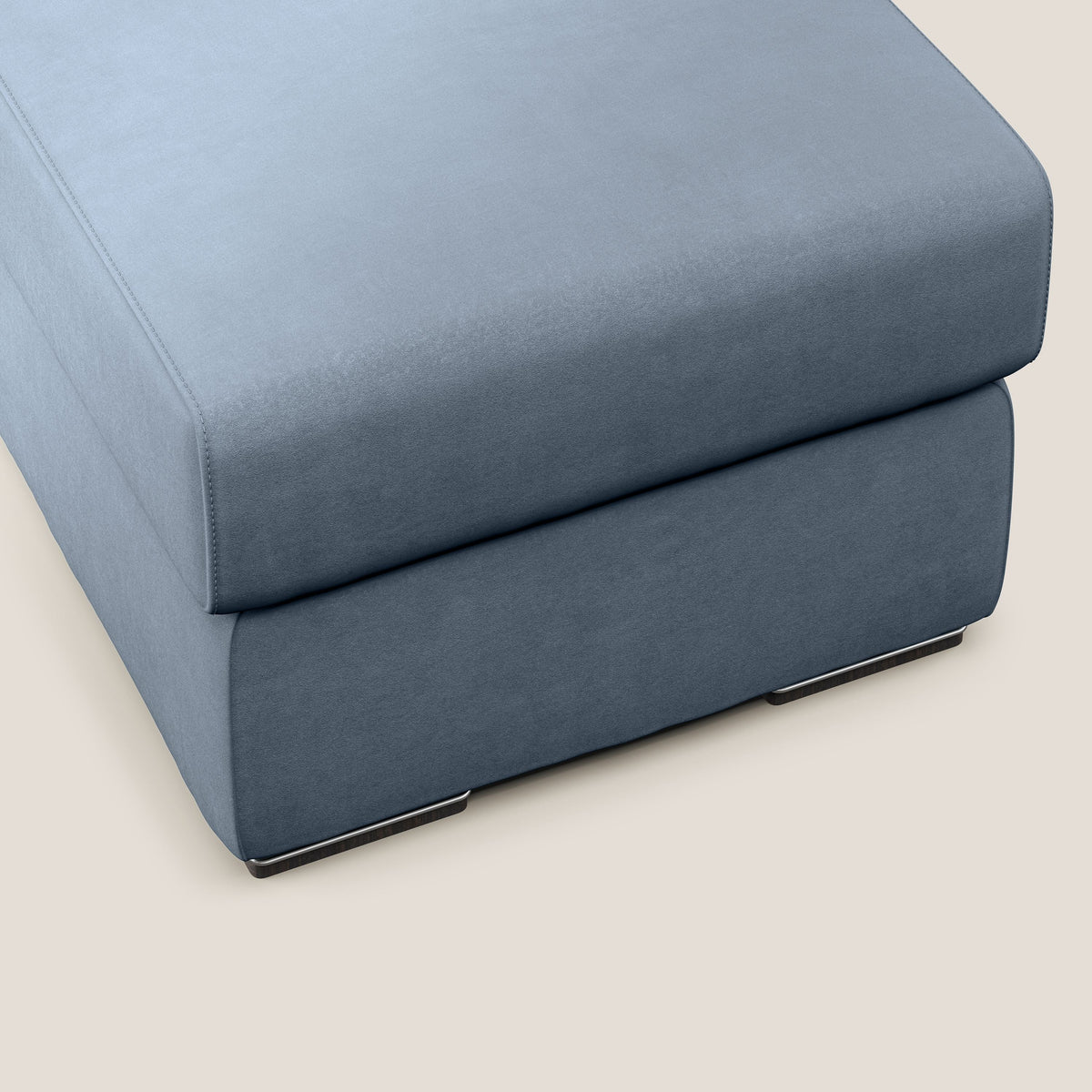 Sun pouf apribile contenitore in microfibra smacchiabile T11 carta da zucchero - divitt.sbs