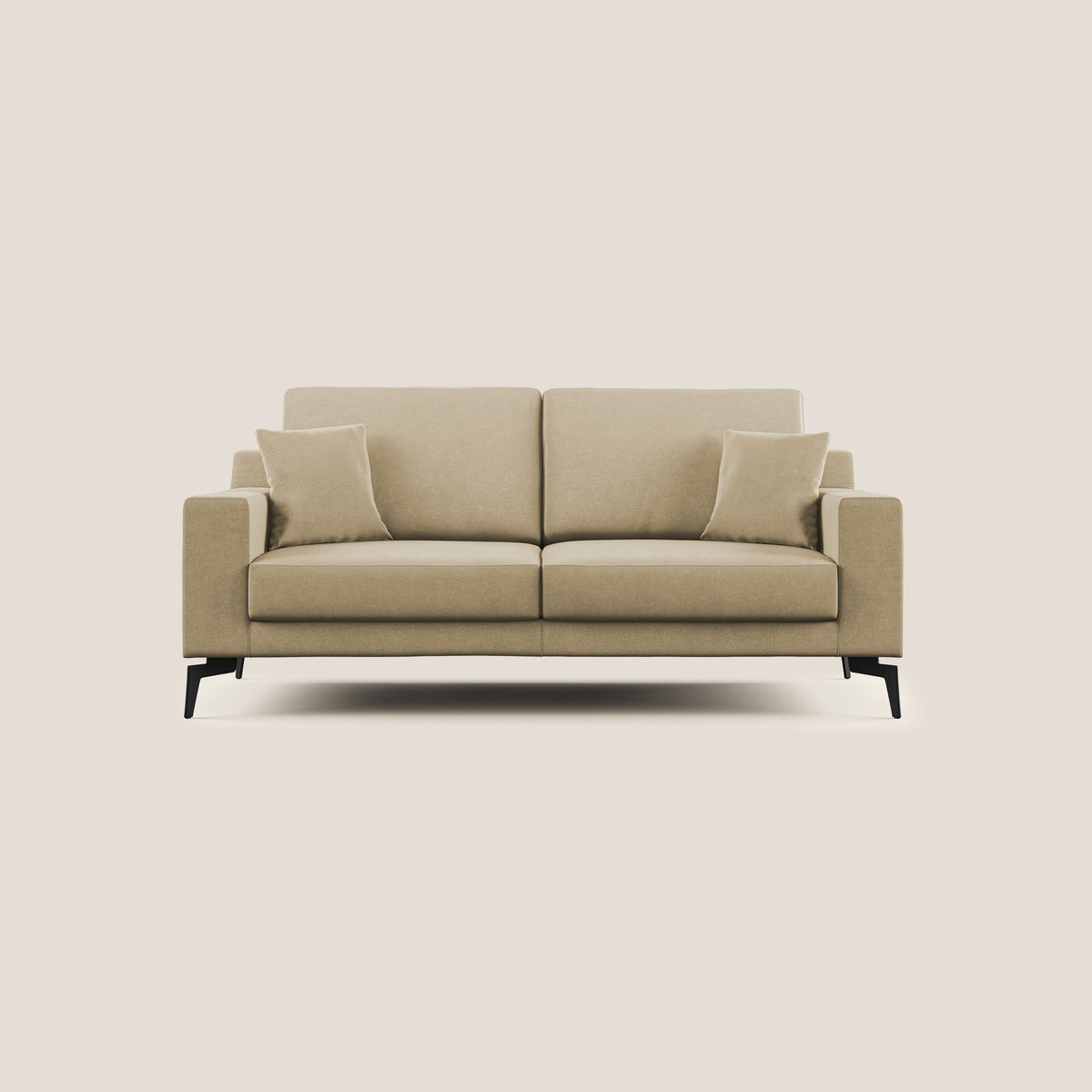 Prestige divano moderno in microfibra smacchiabile T11 beige - divitt.sbs
