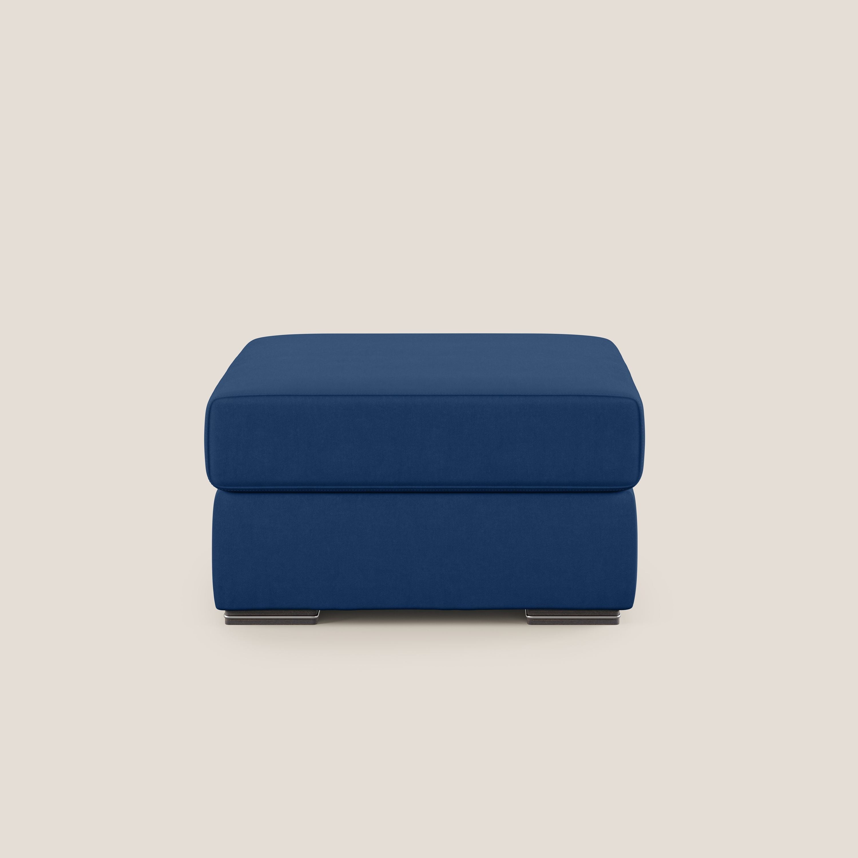 Sun pouf apribile contenitore in microfibra smacchiabile T11 blu - divitt.sbs