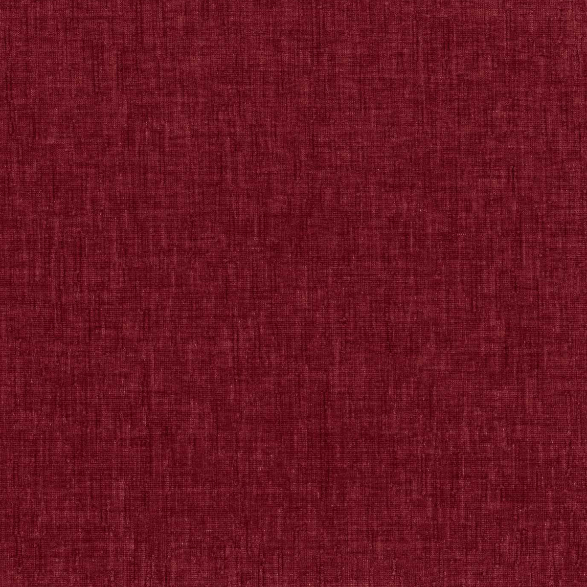Un primo piano del tessuto “Personalizzazione in T24 OVIEDO”, caratterizzato da una trama di colore bordeaux scuro con sottili fili verticali e orizzontali in una tonalità uniforme di rosso intenso.