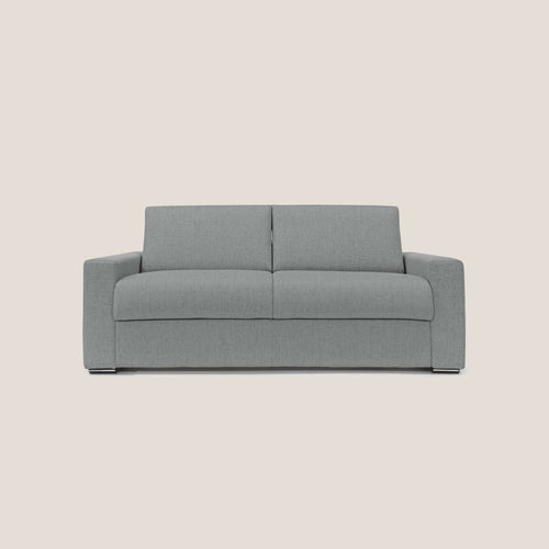 Nixon Divano letto matrimoniale con materasso 20 cm in tessuto impermeabile T03 grigio - divitt.sbs
