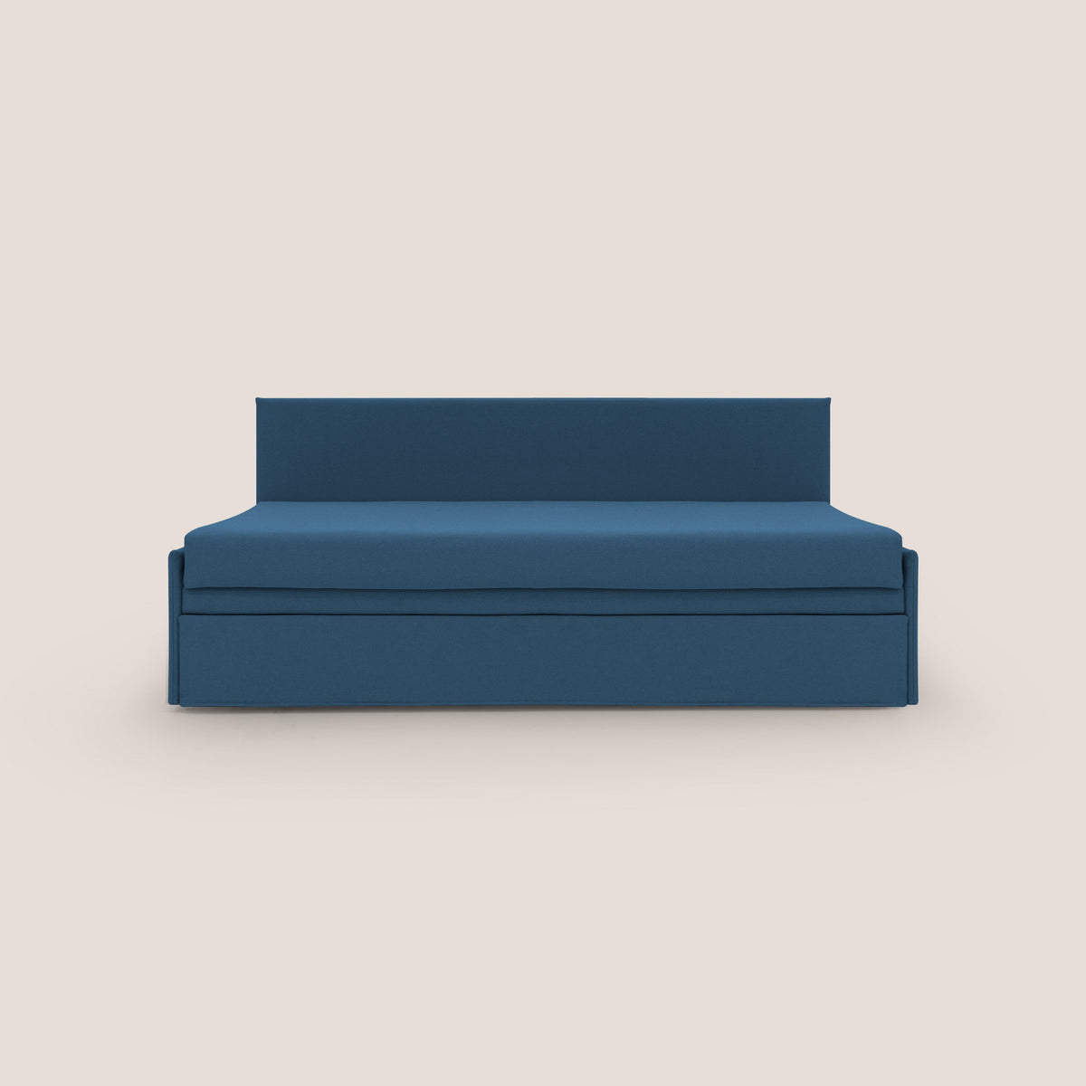 Naviglio Divano duplex con doppio letto in tessuto simil cotone impermeabile T13 blu - divitt.sbs