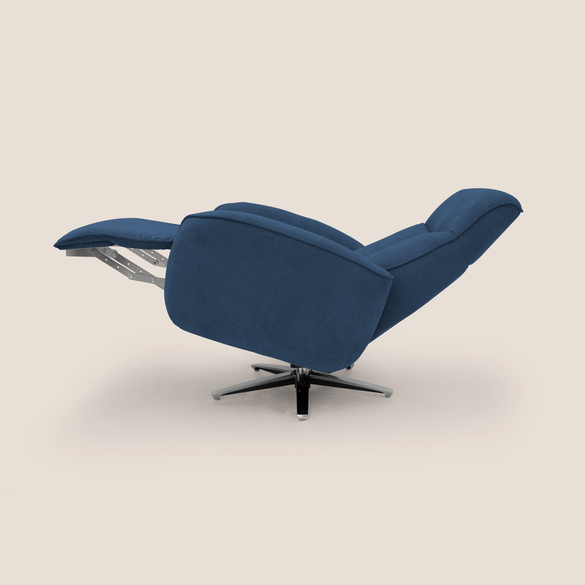 EVA Poltroncina RELAX in morbido tessuto impermeabile T02 blu - divitt.sbs