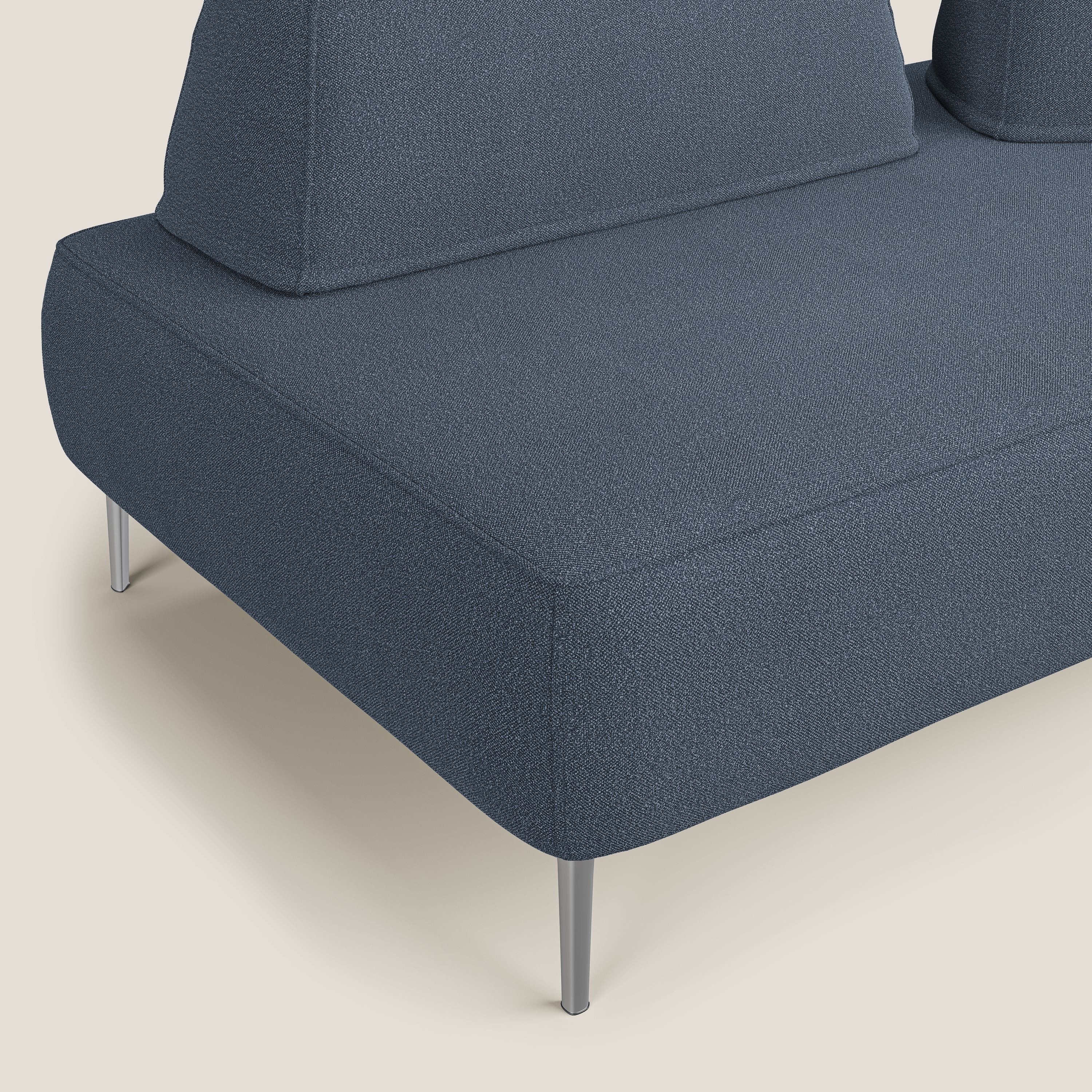 Newton divano modulare con schienali movibili T07 blu - divitt.sbs
