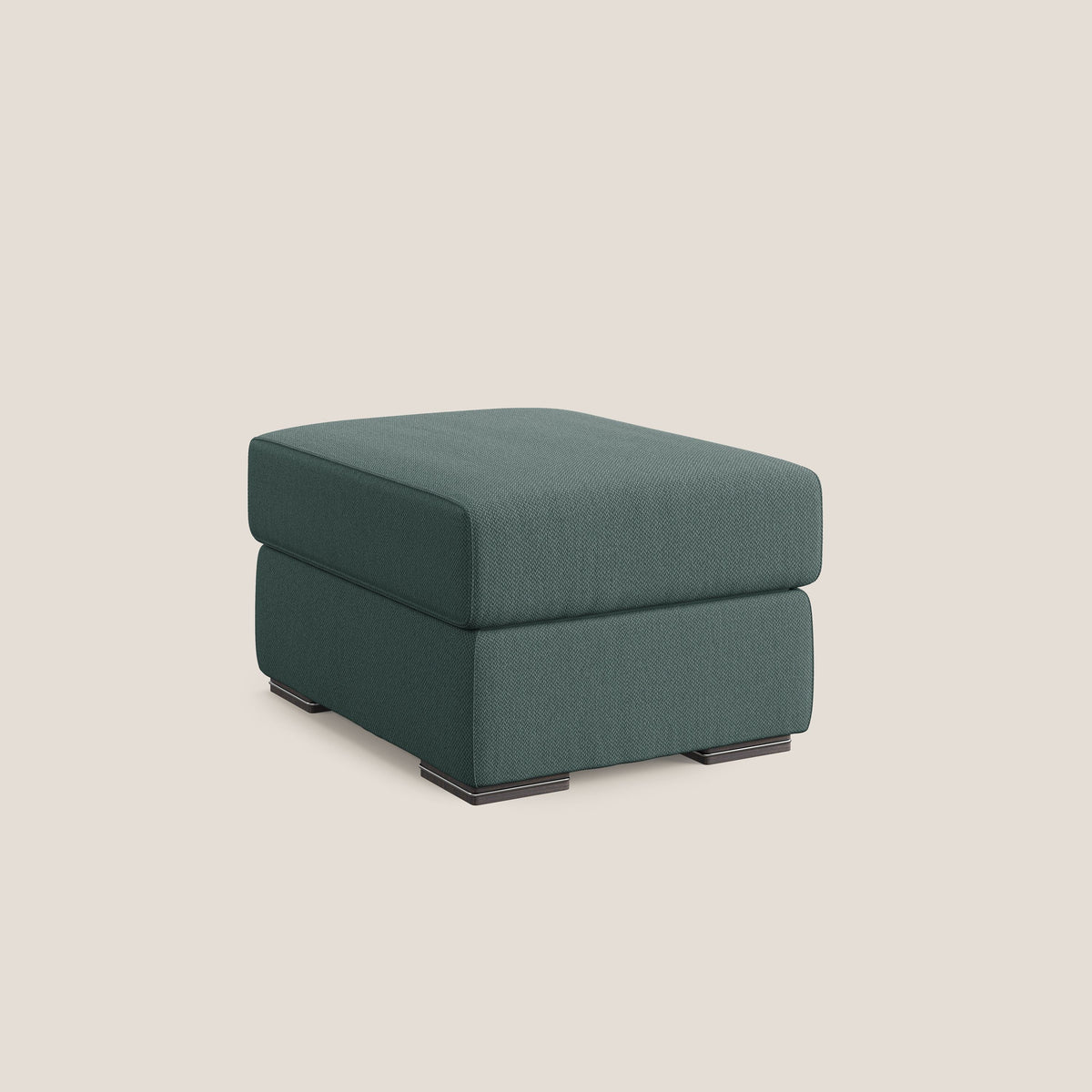 Sun pouf apribile contenitore in tessuto smacchiabile ad acqua T05 verde - divitt.sbs