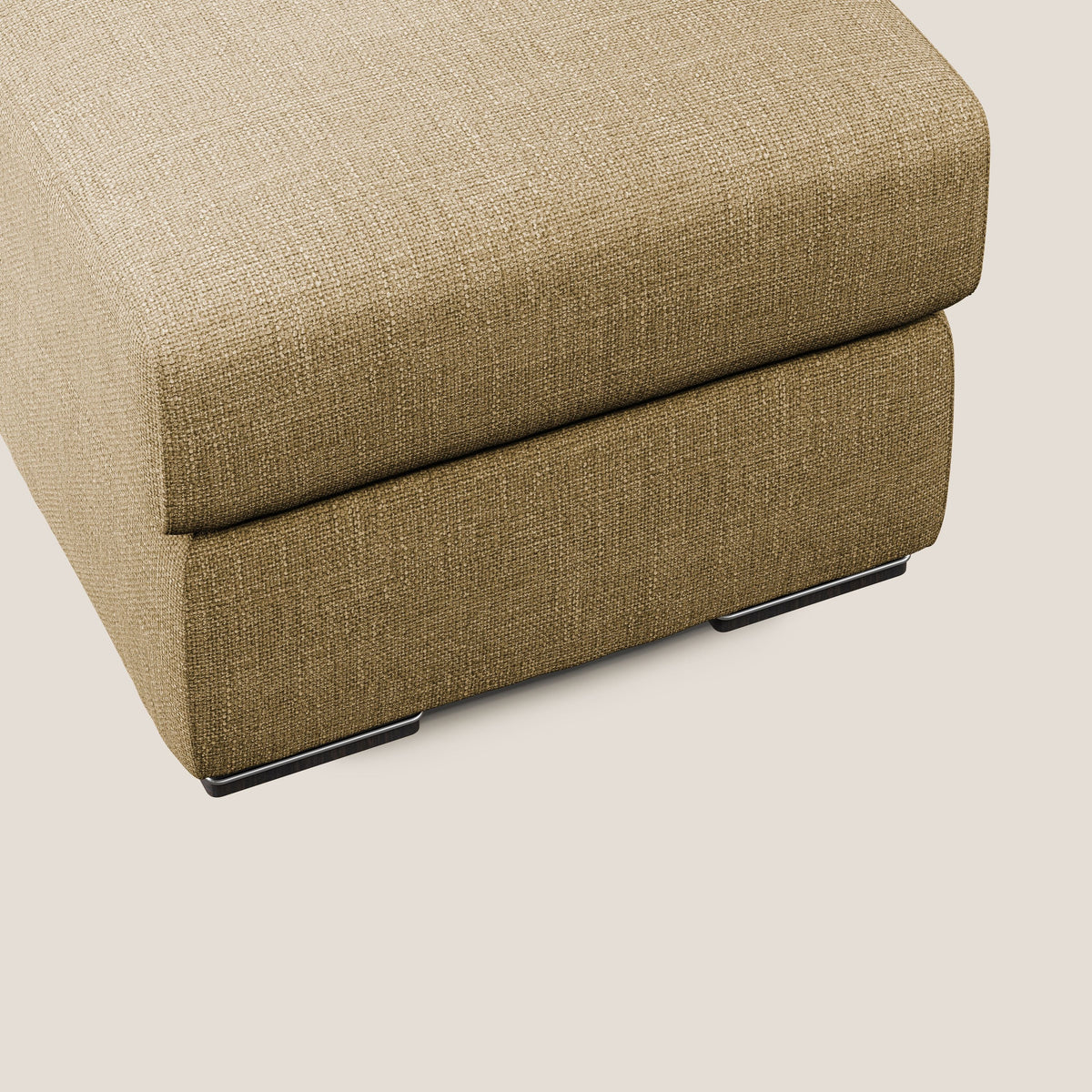 Sun pouf apribile contenitore in tessuto impermeabile morbido intreccio T06 giallo - divitt.sbs