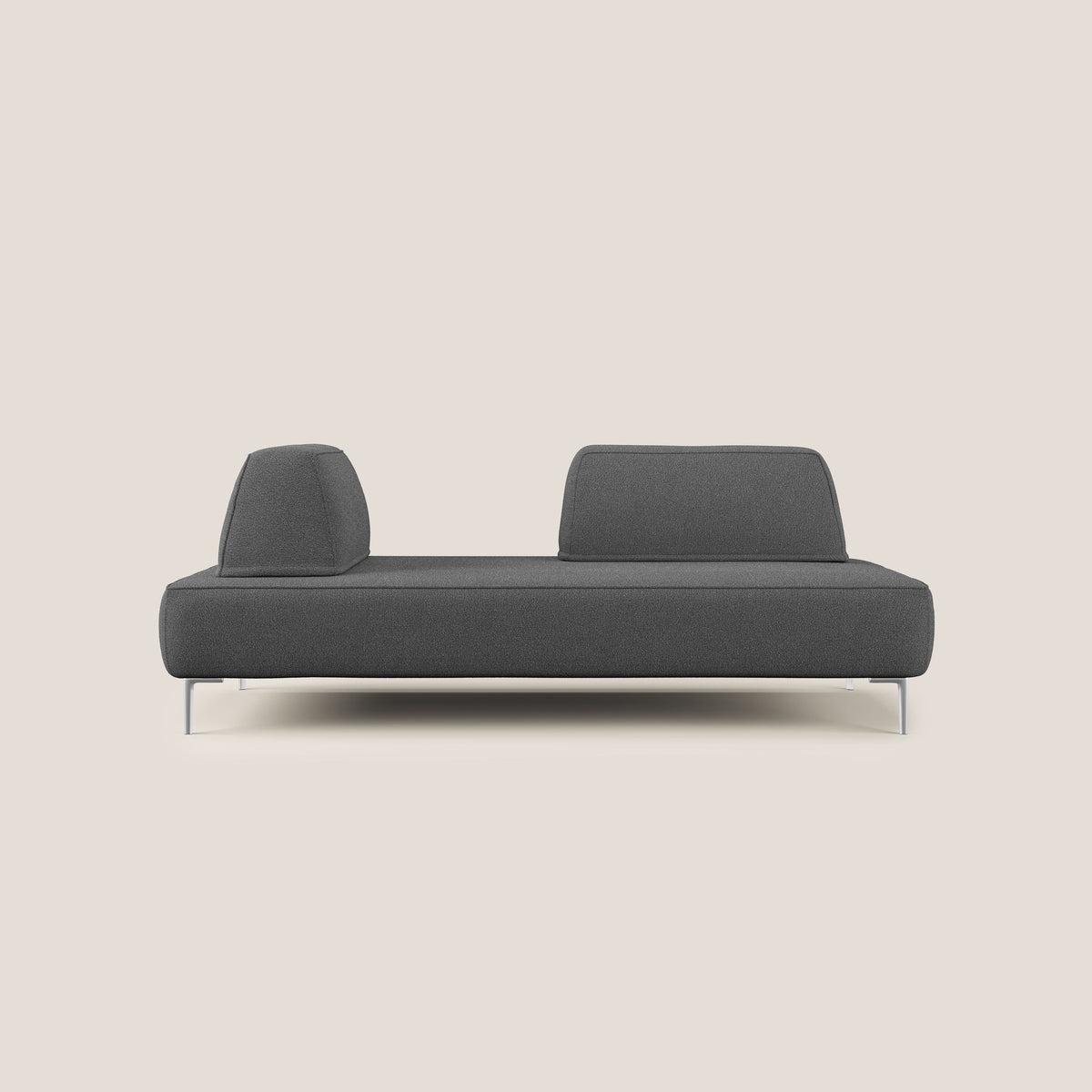 Newton divano modulare con schienali movibili T07 antracite - divitt.sbs