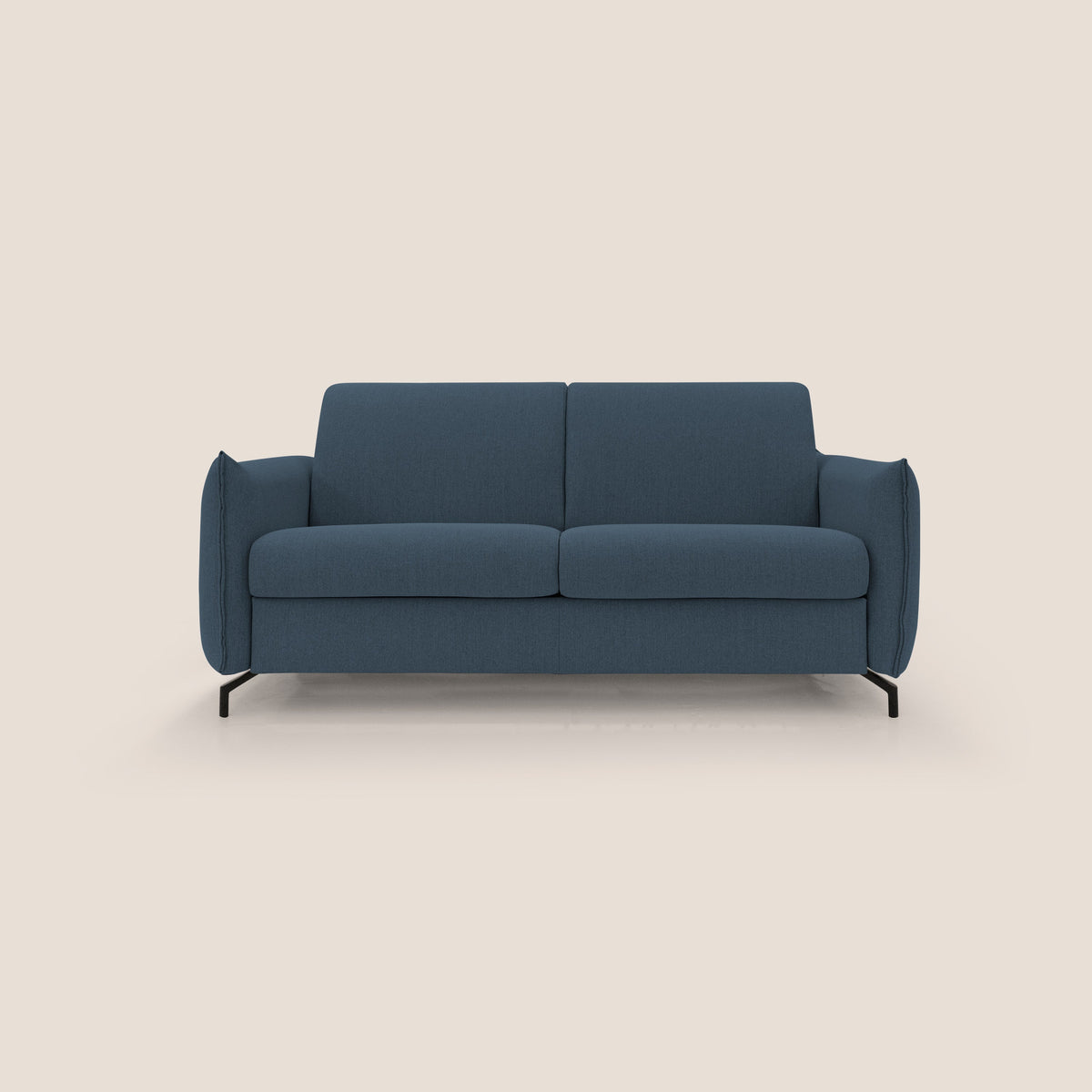 Scarlet divano letto in tessuto misto cotone impermeabile T19 blu - divitt.sbs