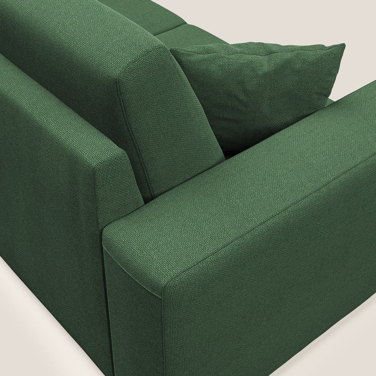 Marte divano in tessuto smacchiabile impermeabile T08 verde - divitt.sbs