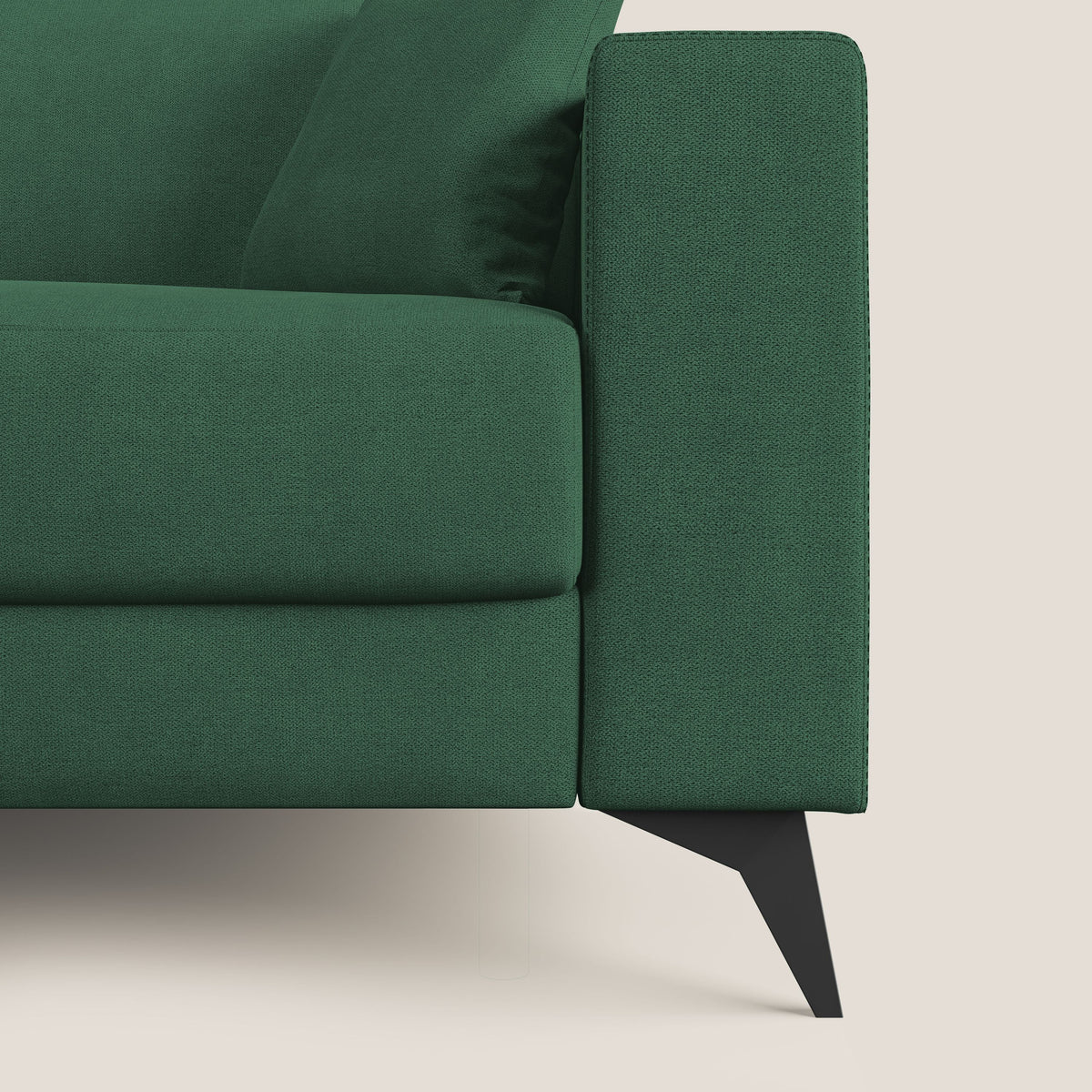 Pegaso divano letto con poggiatesta reclinabili e rivestimento T02 verde - divitt.sbs