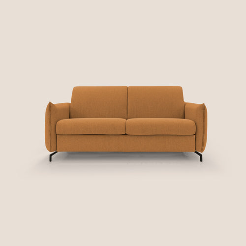 Scarlet divano letto in tessuto misto cotone impermeabile T19 arancio - divitt.sbs