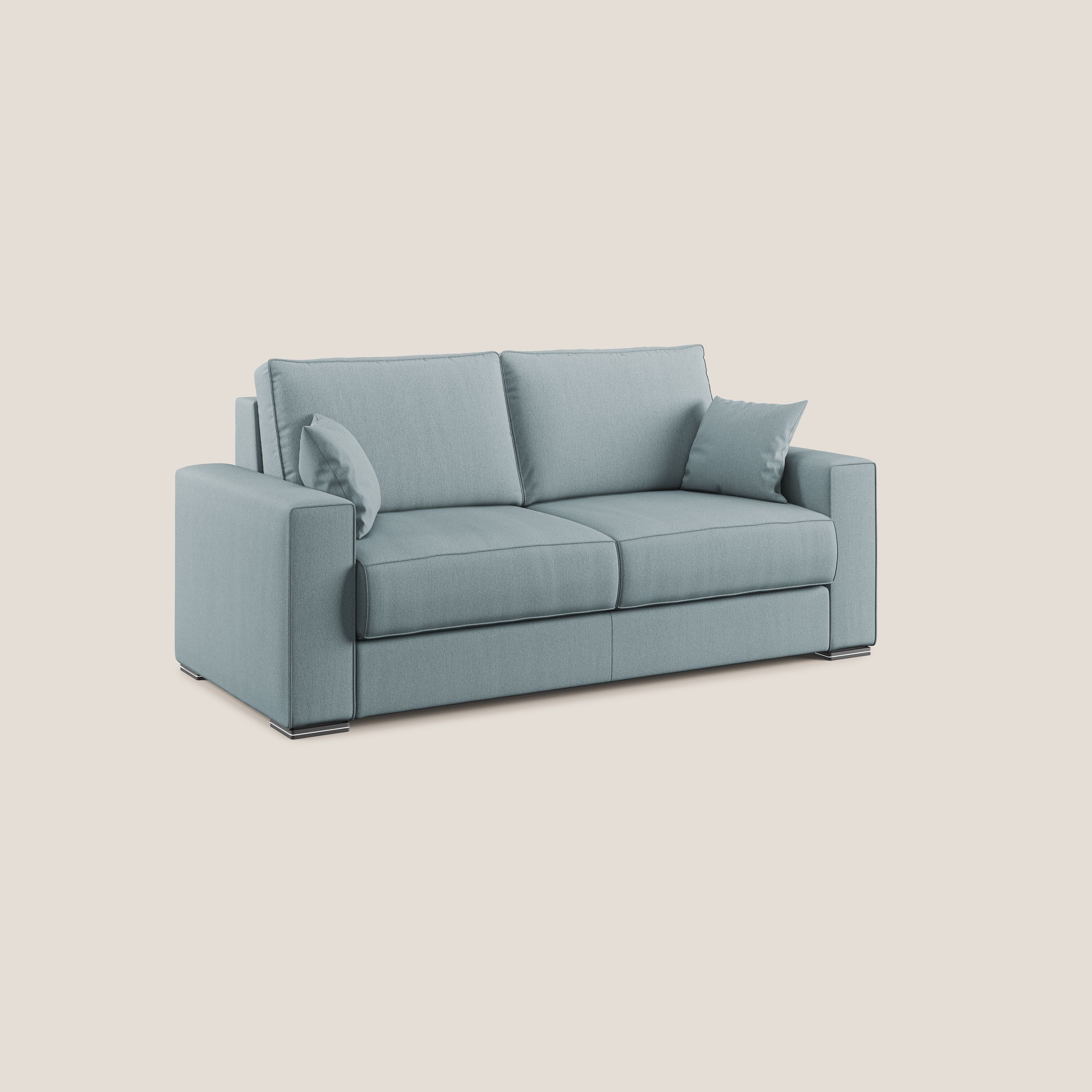 Dream Divano letto moderno dai morbidi cuscini in tessuto smacchiabile T05 carta da zucchero - divitt.sbs