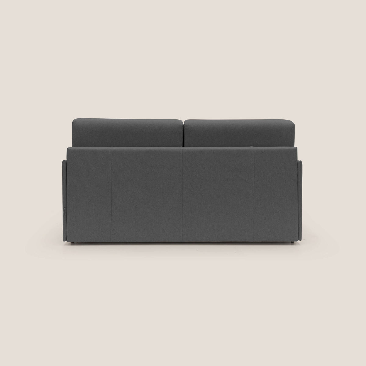 Evans Divano letto matrimoniale in tessuto impermeabile T13 antracite - divitt.sbs