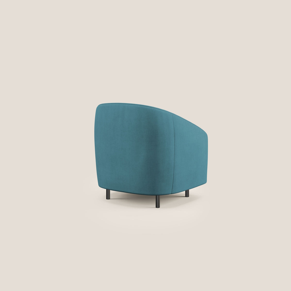 Pandora Poltroncina in tessuto morbido impermeabile T02 azzurro - divitt.sbs