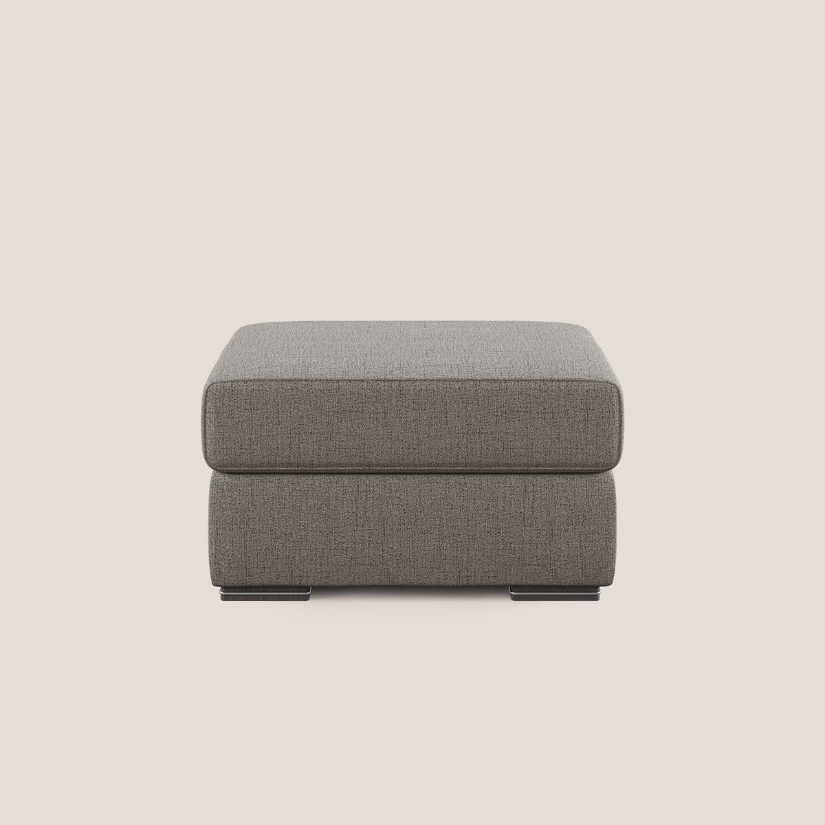 Sun pouf apribile contenitore in tessuto impermeabile fiammato T03 talpa - divitt.sbs