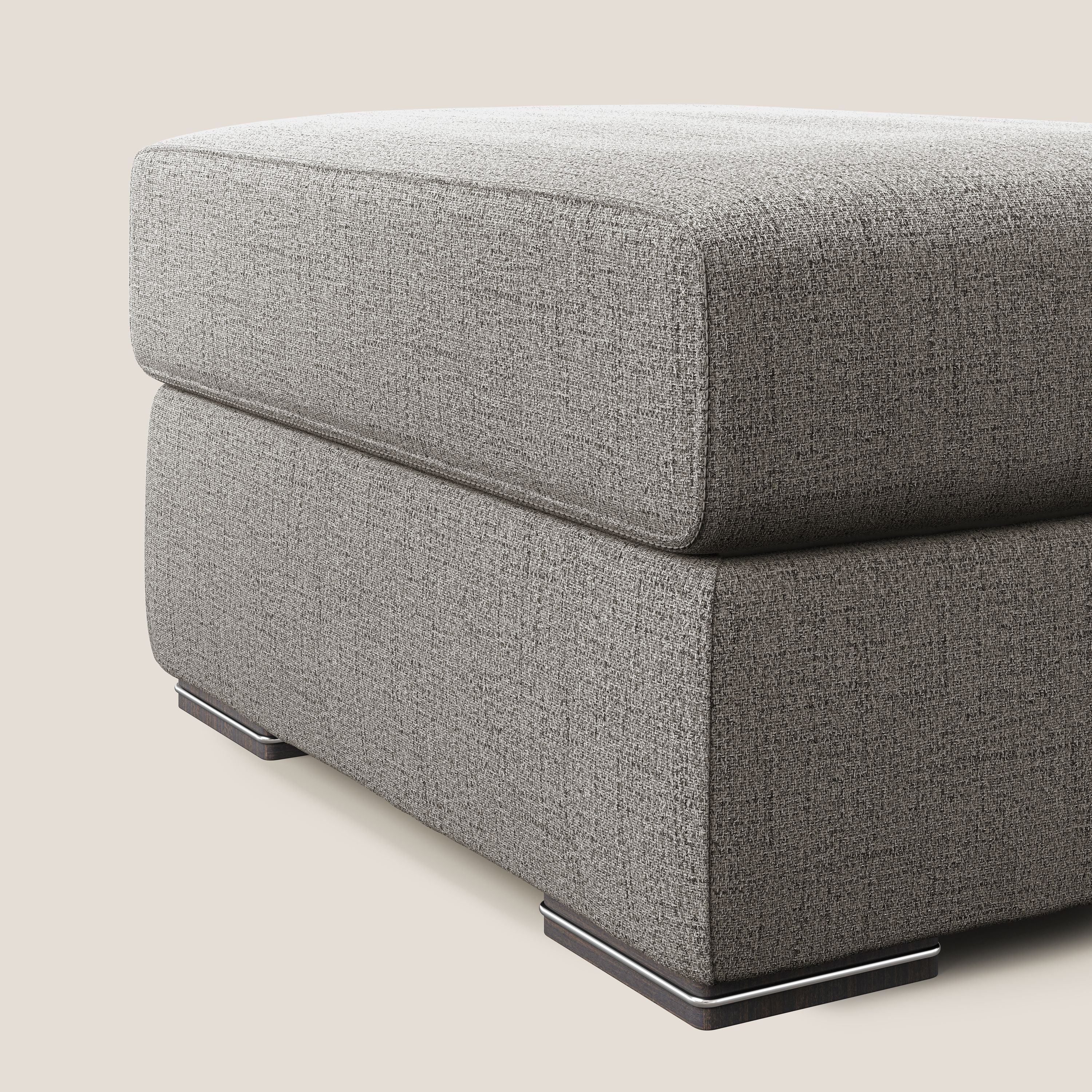Sun pouf apribile contenitore in tessuto impermeabile fiammato T03 talpa - divitt.sbs