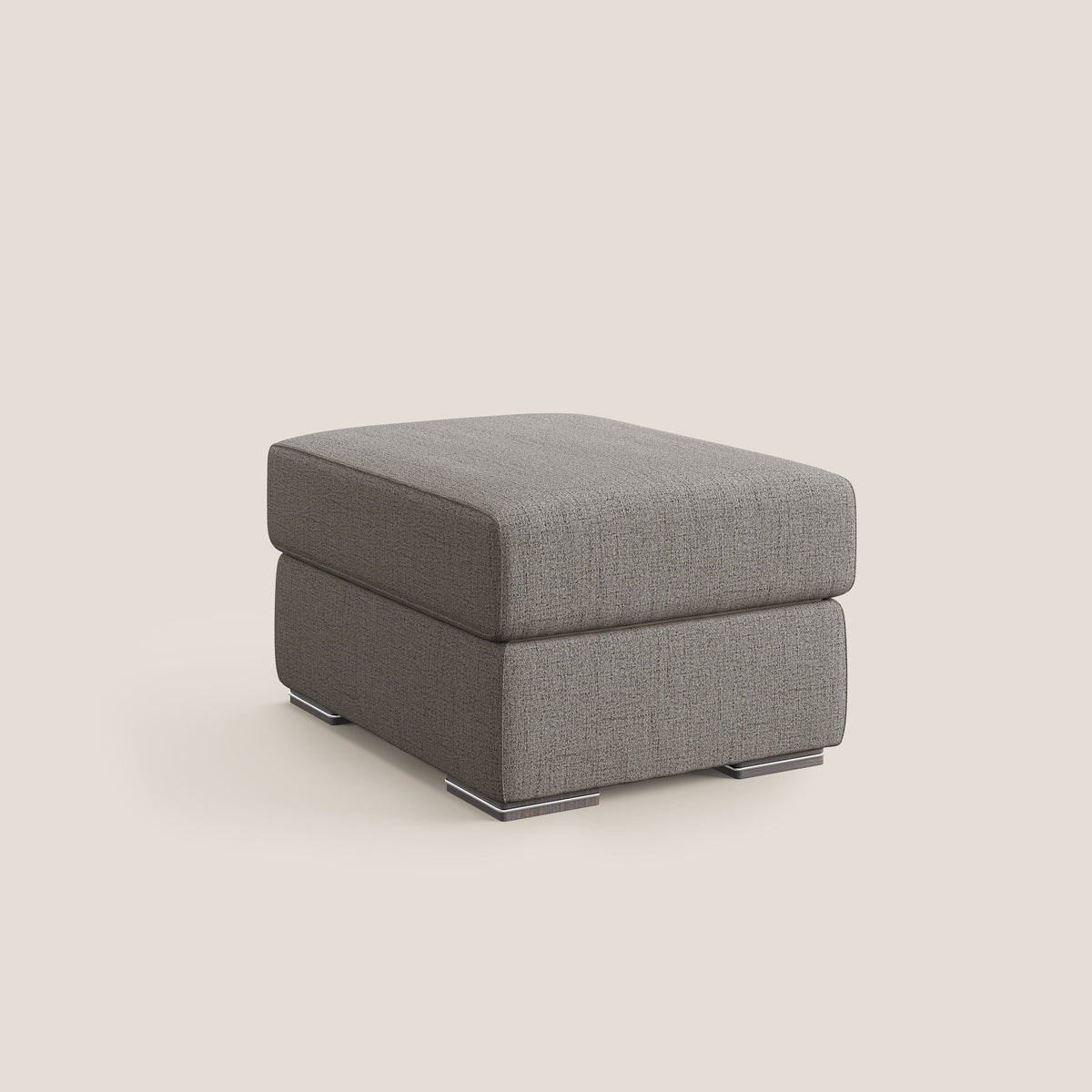 Sun pouf apribile contenitore in tessuto impermeabile fiammato T03 talpa - divitt.sbs