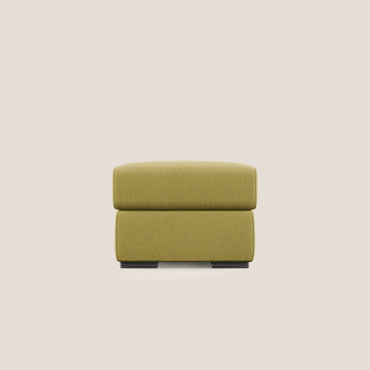 Sun pouf apribile contenitore in tessuto smacchiabile ad acqua T05 giallo - divitt.sbs