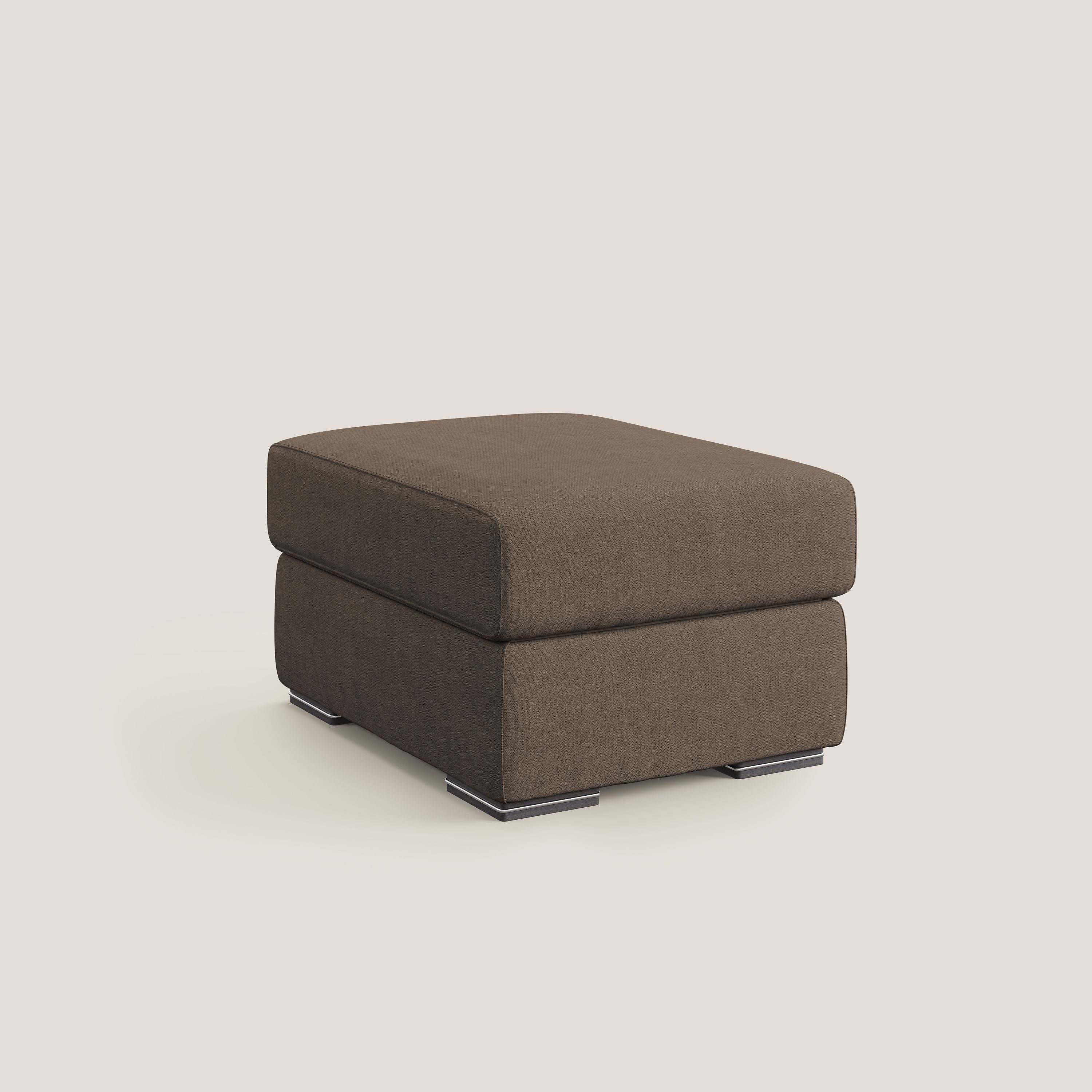 Sun pouf apribile contenitore in tessuto impermeabile T02 marrone - divitt.sbs