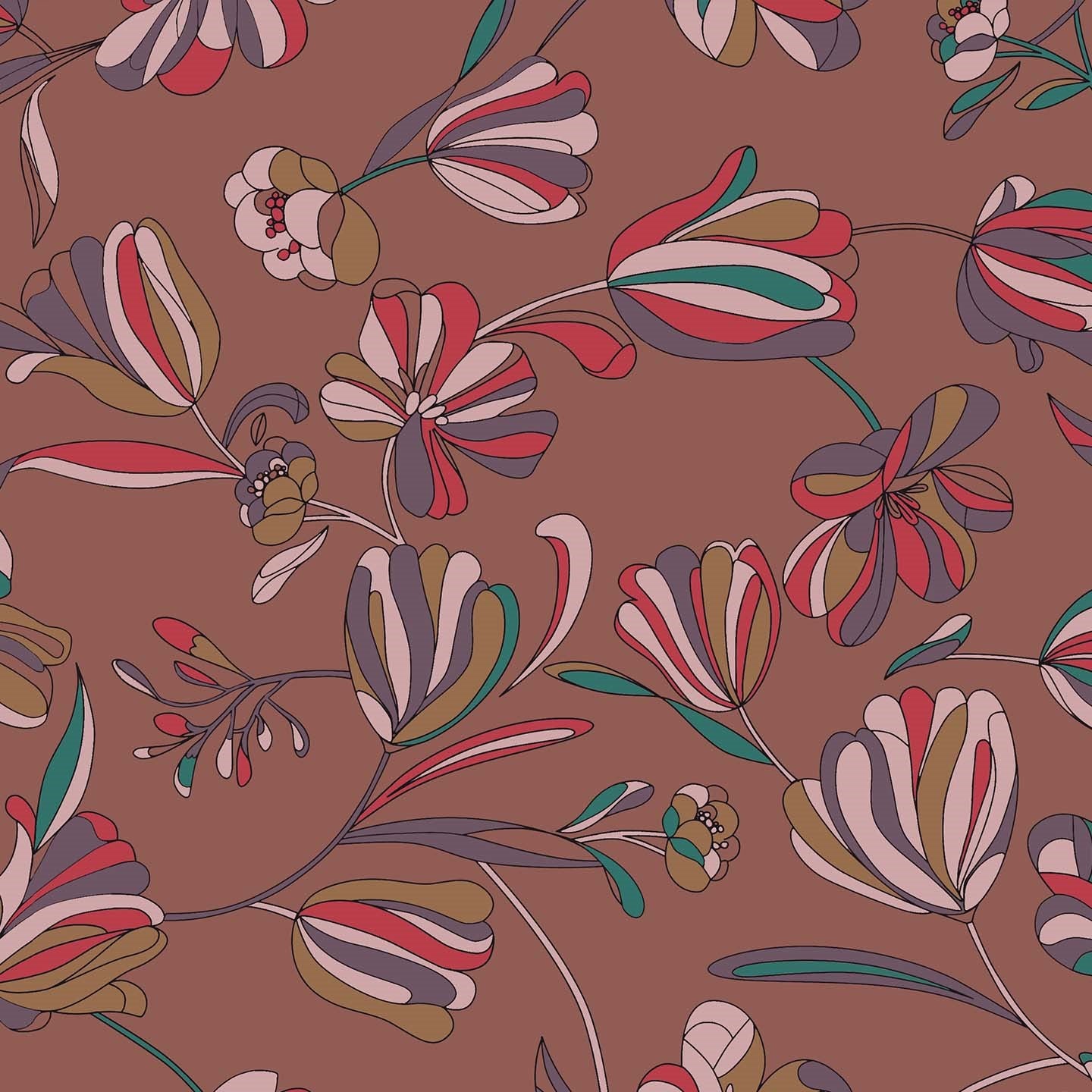 Omika collezione cuscini a fantasie multicolor in velluto impermeabile - divitt.sbs
