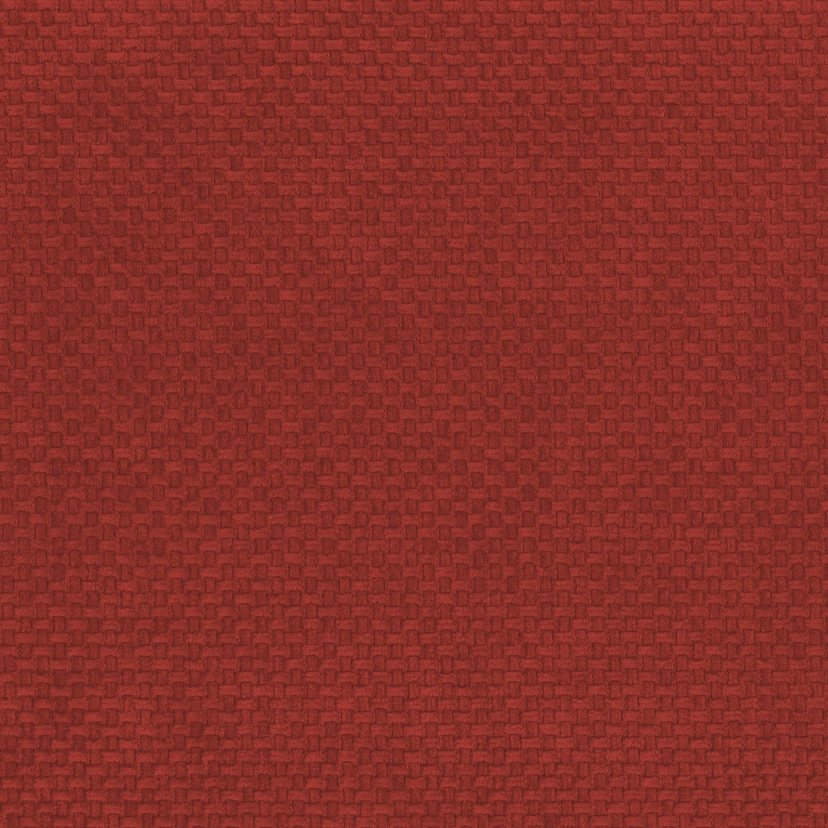 Primo piano del tessuto rosso scuro utilizzato per la personalizzazione del modello T26 ASTON, caratterizzato da una trama fitta a intreccio a canestro composta da piccoli quadrati intrecciati che creano una superficie uniforme.