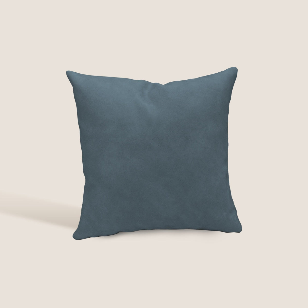 Atlanta cuscino quadrato disponibile in diversi colori realizzato in ecopelle primofiore blu - divitt.sbs