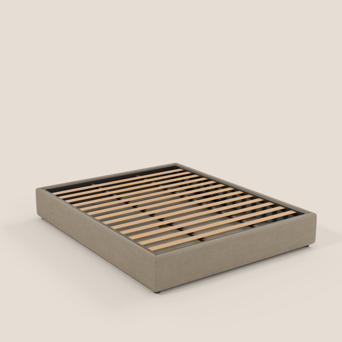 Ina sommier con ampio contenitore in microfibra smacchiabile ed impermeabile T11 - divitt.sbs