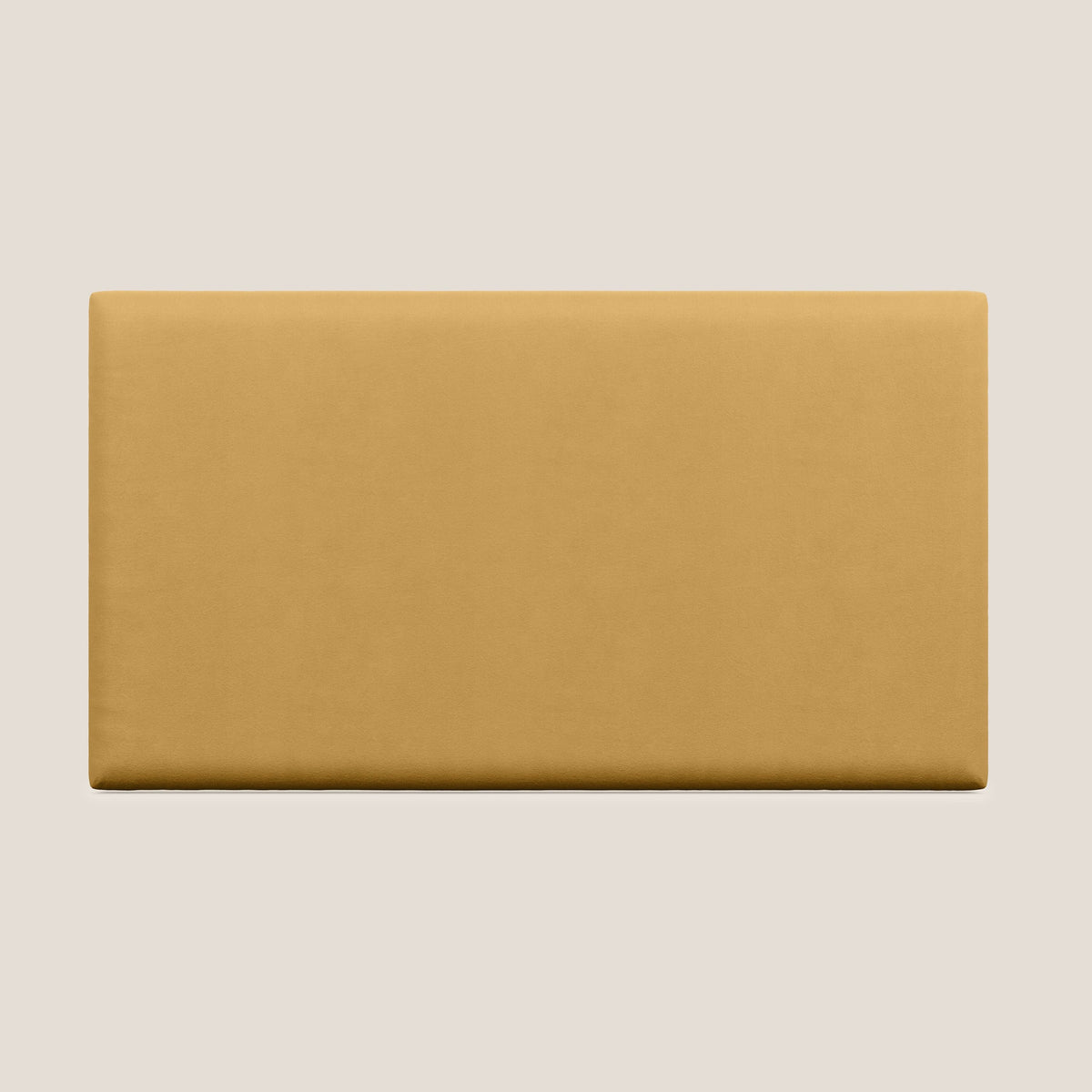 Testata pannello a muro piccola di varie dimensioni in microfibra smacchiabile T11 giallo - divitt.sbs