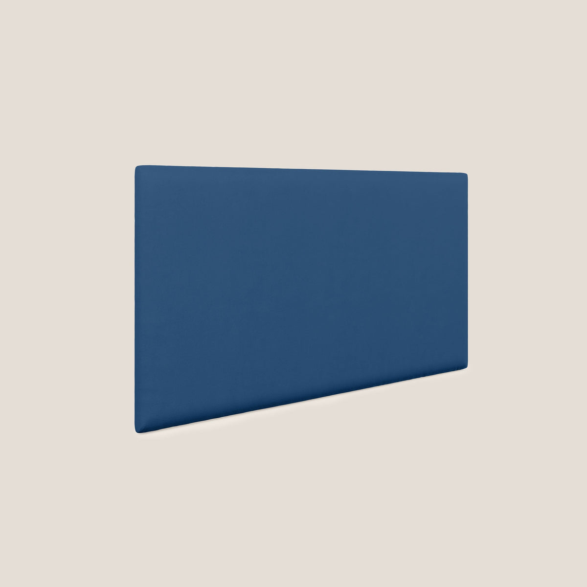 Testata pannello a muro grande di varie dimensioni in morbida microfibra smacchiabile T11 blu - divitt.sbs