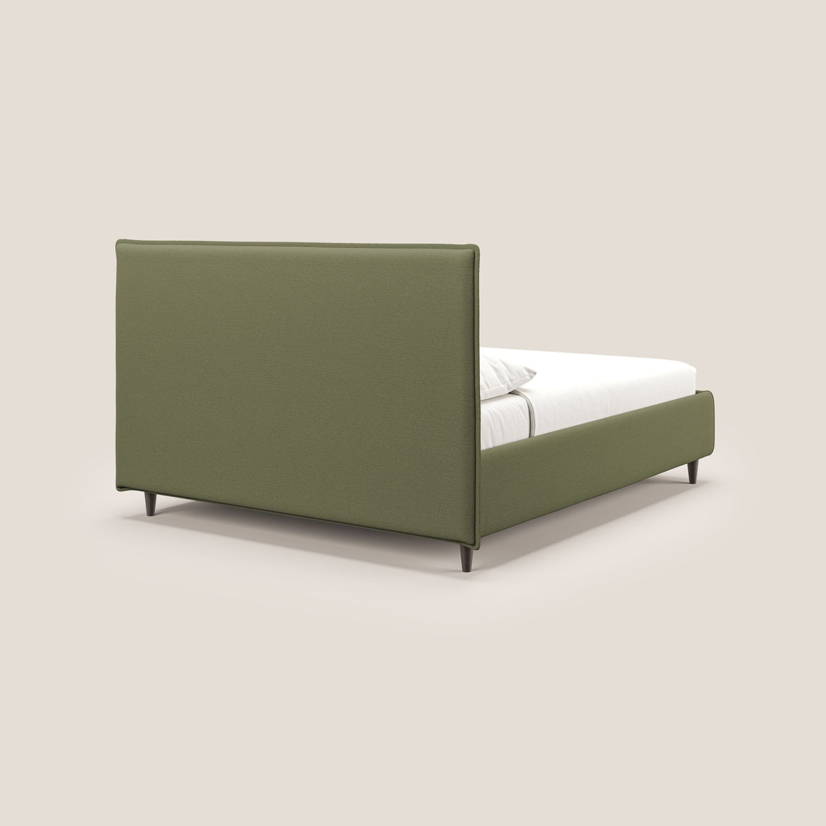 Hunter letto imbottito contenitore sfoderabile in tessuto impermeabile fiammato T19 verde - divitt.sbs