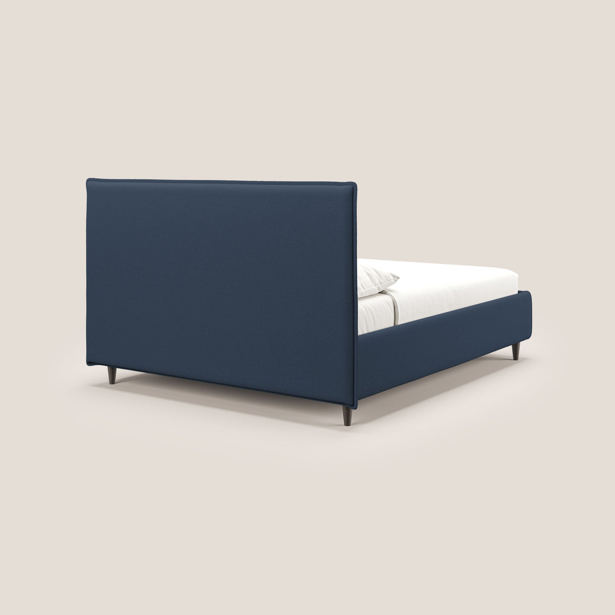 Hunter letto imbottito contenitore sfoderabile in tessuto impermeabile fiammato T19 blu - divitt.sbs