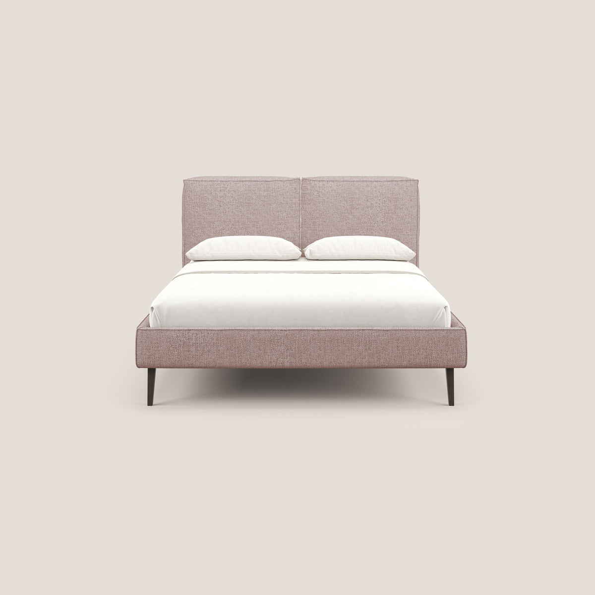 Isotta letto imbottito completamente sfoderabile in morbido tessuti impermeabile T10 rosa - divitt.sbs