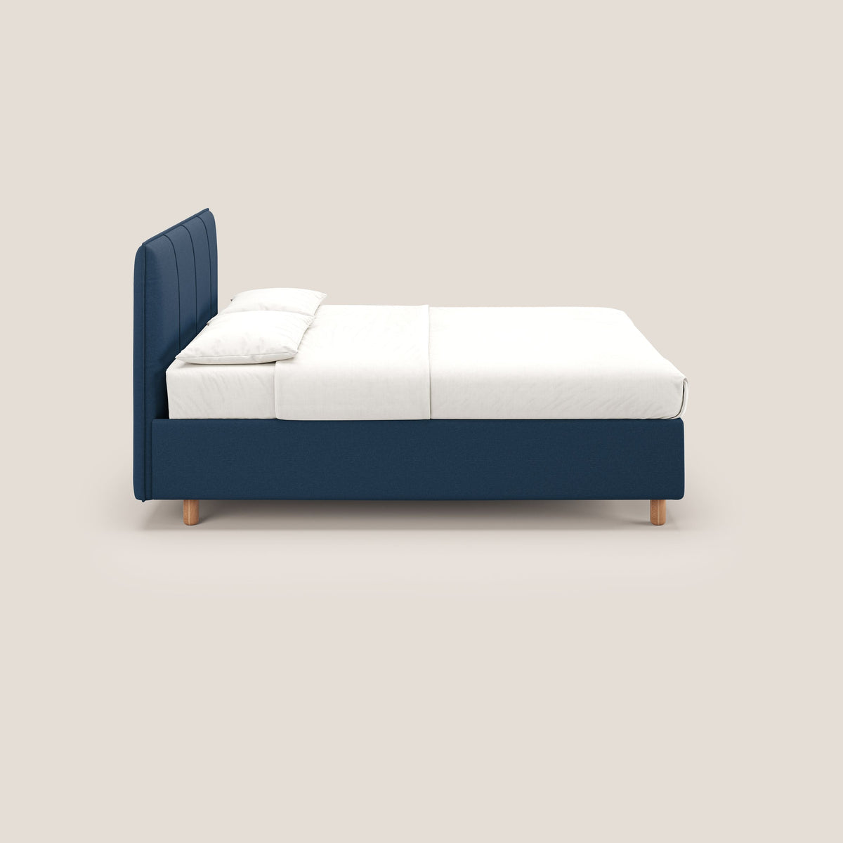 Lothar letto contenitore maxi dalle dimensioni contenute in tessuto impermeabile T13 blu - divitt.sbs