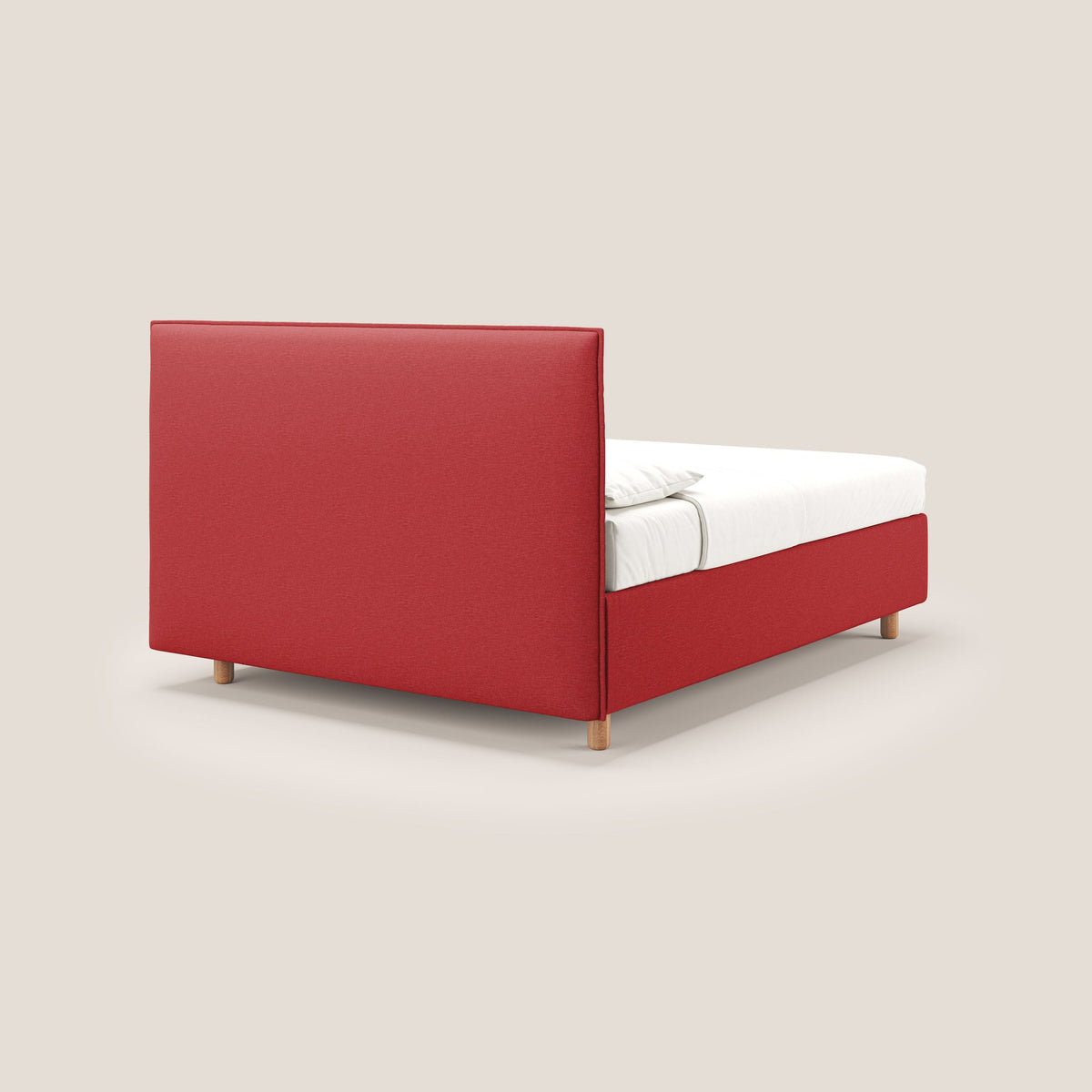 Lothar letto contenitore maxi dalle dimensioni contenute in tessuto impermeabile T13 rosso - divitt.sbs