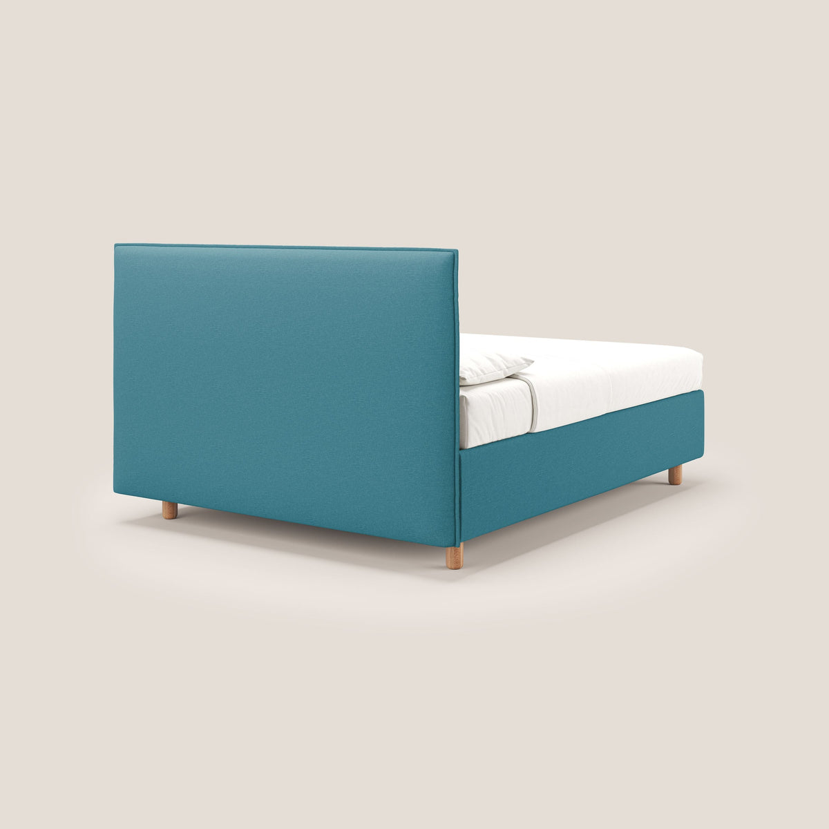 Lothar letto contenitore maxi dalle dimensioni contenute in tessuto impermeabile T13 azzurro - divitt.sbs
