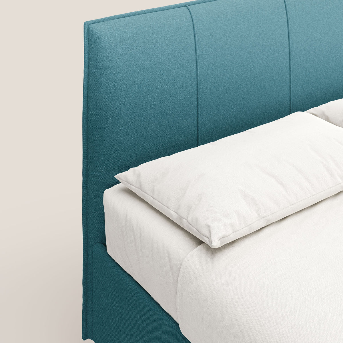 Lothar letto contenitore maxi dalle dimensioni contenute in tessuto impermeabile T13 azzurro - divitt.sbs