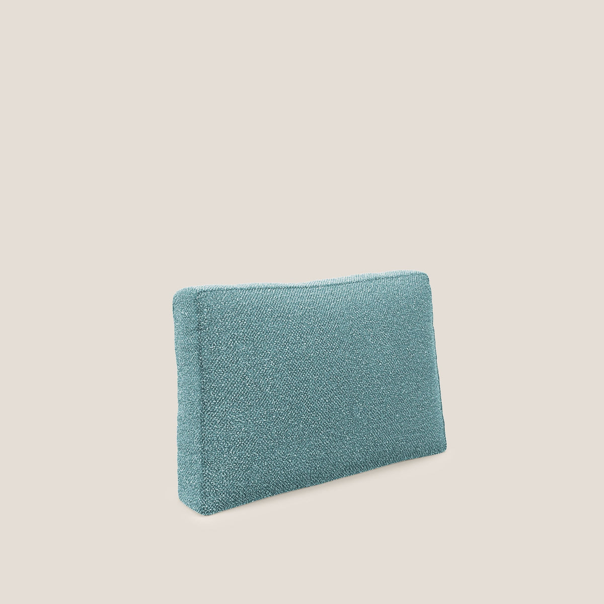 Nettuno cuscino schienale realizzato in tessuto bouclè impermeabile T07 azzurro - divitt.sbs