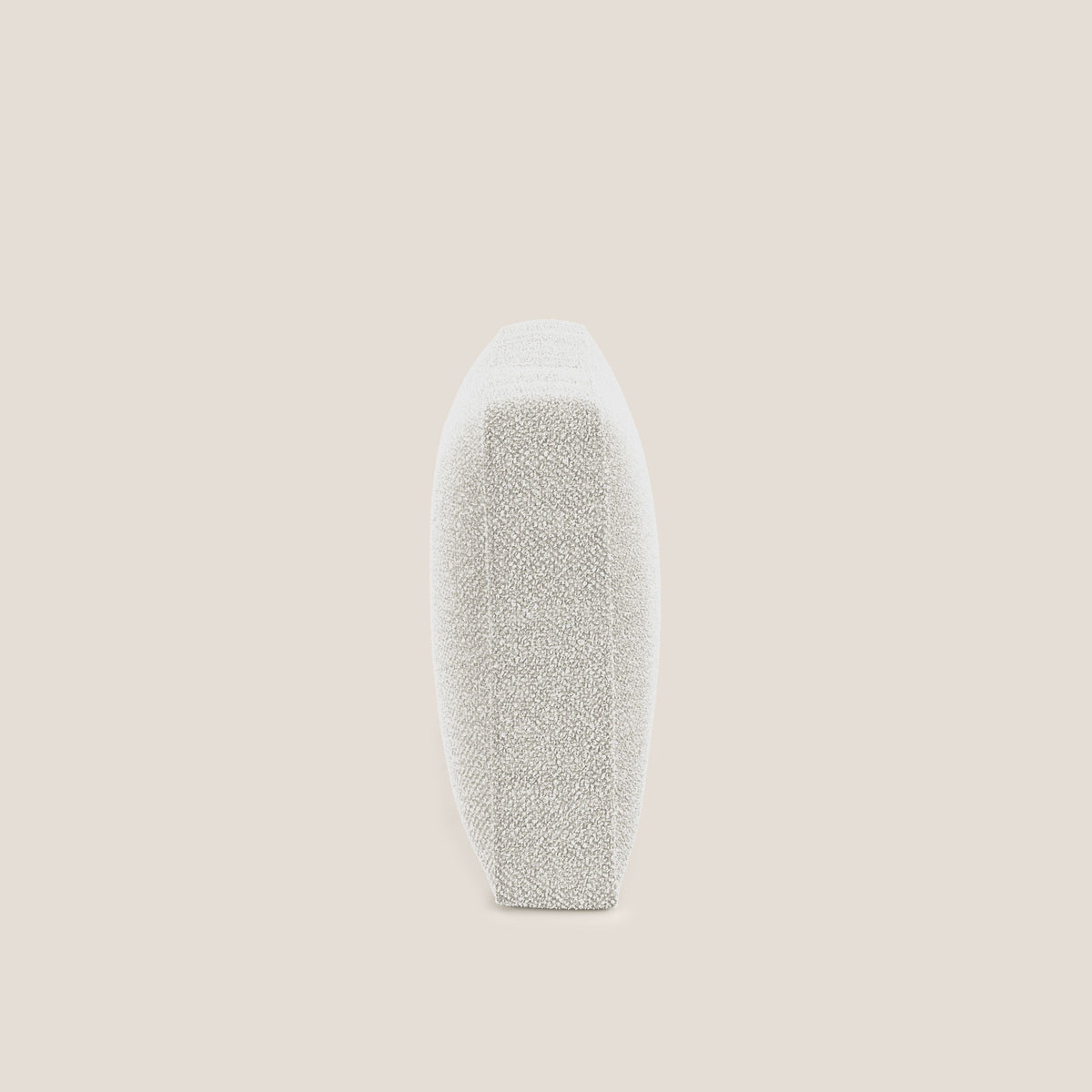 Nettuno cuscino schienale realizzato in tessuto bouclè impermeabile T07 bianco - divitt.sbs